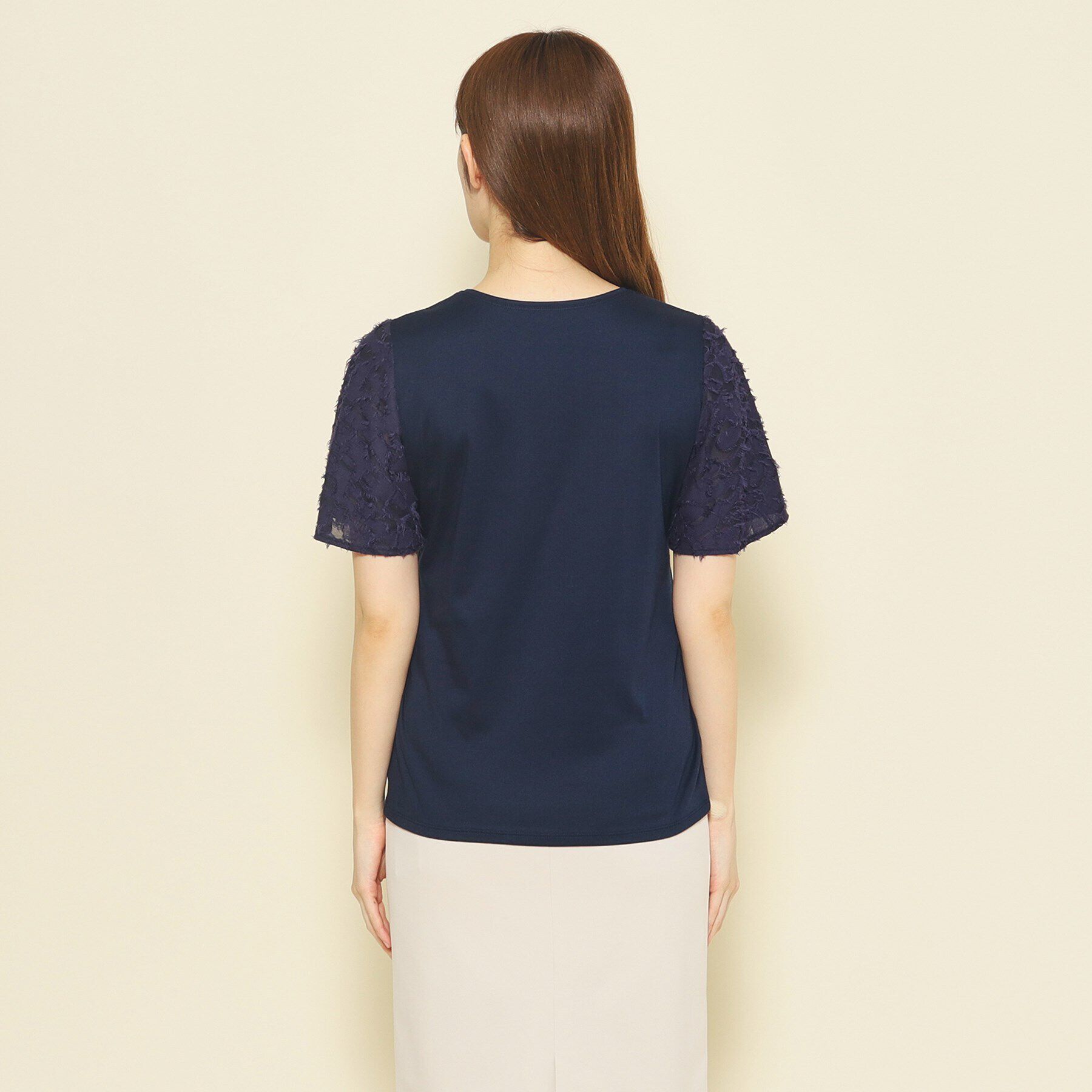 COUP DE CHANCE「【洗える】ジャカードプルオーバージャージ」|Tシャツ・カットソー|