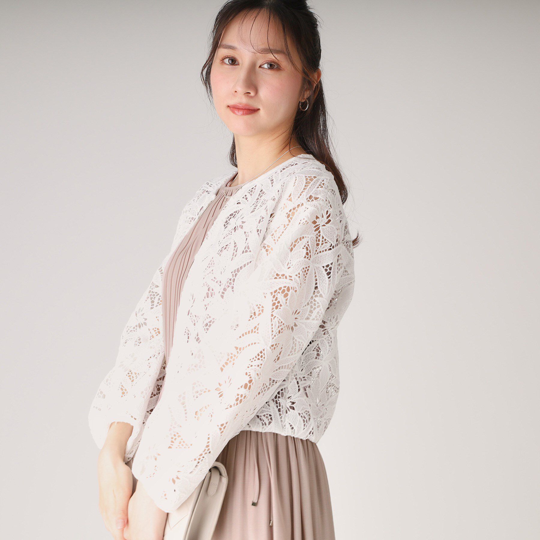 COUP DE CHANCE「【洗える／プリーツ加工】ノースリーブワンピース」|ワンピース|