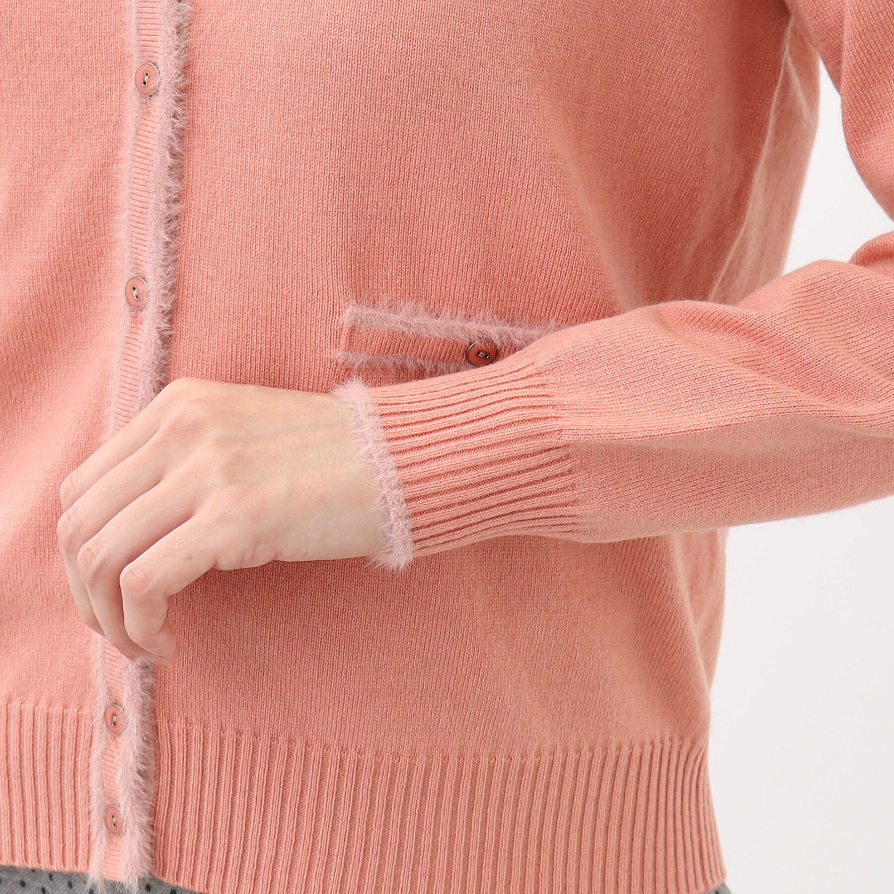 Reflect「【人気急上昇！/WEB限定カラーあり／洗える】ブローチ付きアンサンブルニット」|その他|