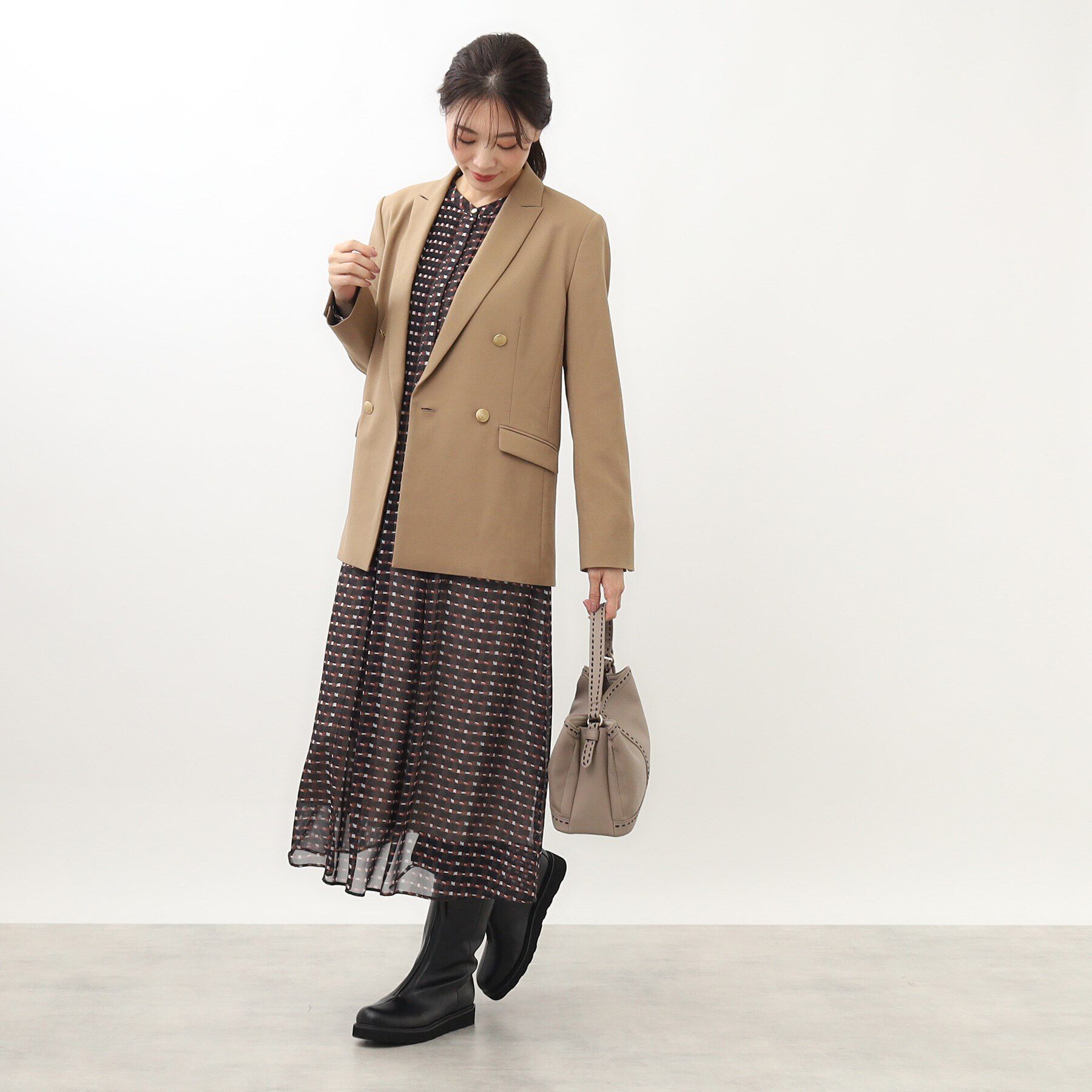 Reflect「トラディショナルダブルブレストジャケット」|テーラードジャケット|