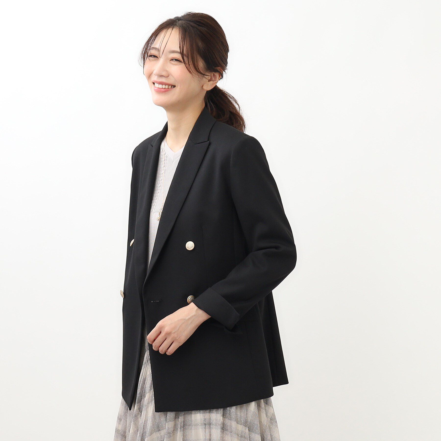 Reflect「トラディショナルダブルブレストジャケット」|テーラードジャケット|