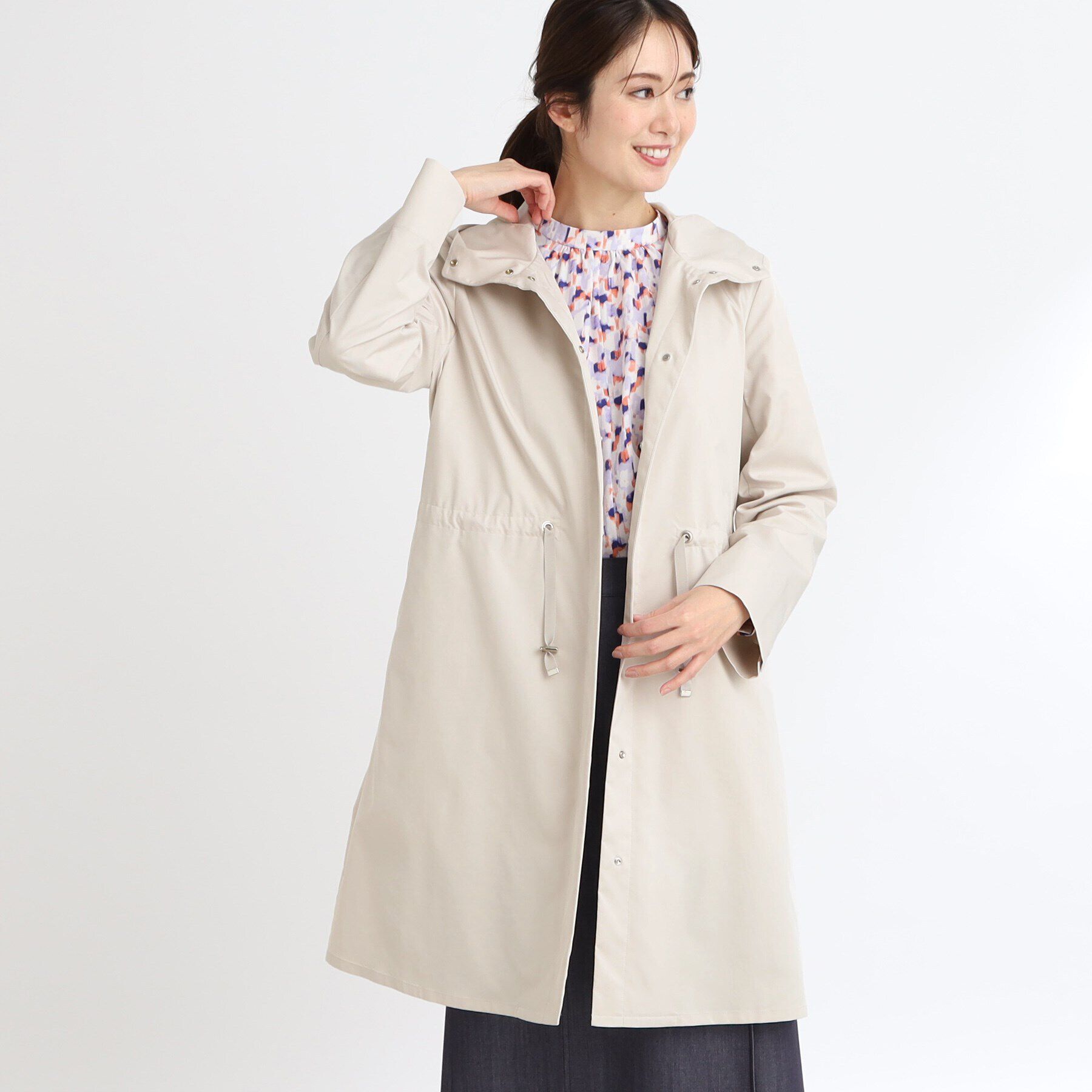 Reflect「【夏SALE／手洗い可／ライナー付き】スポーティブライティコート」|その他|グレージュ(050)