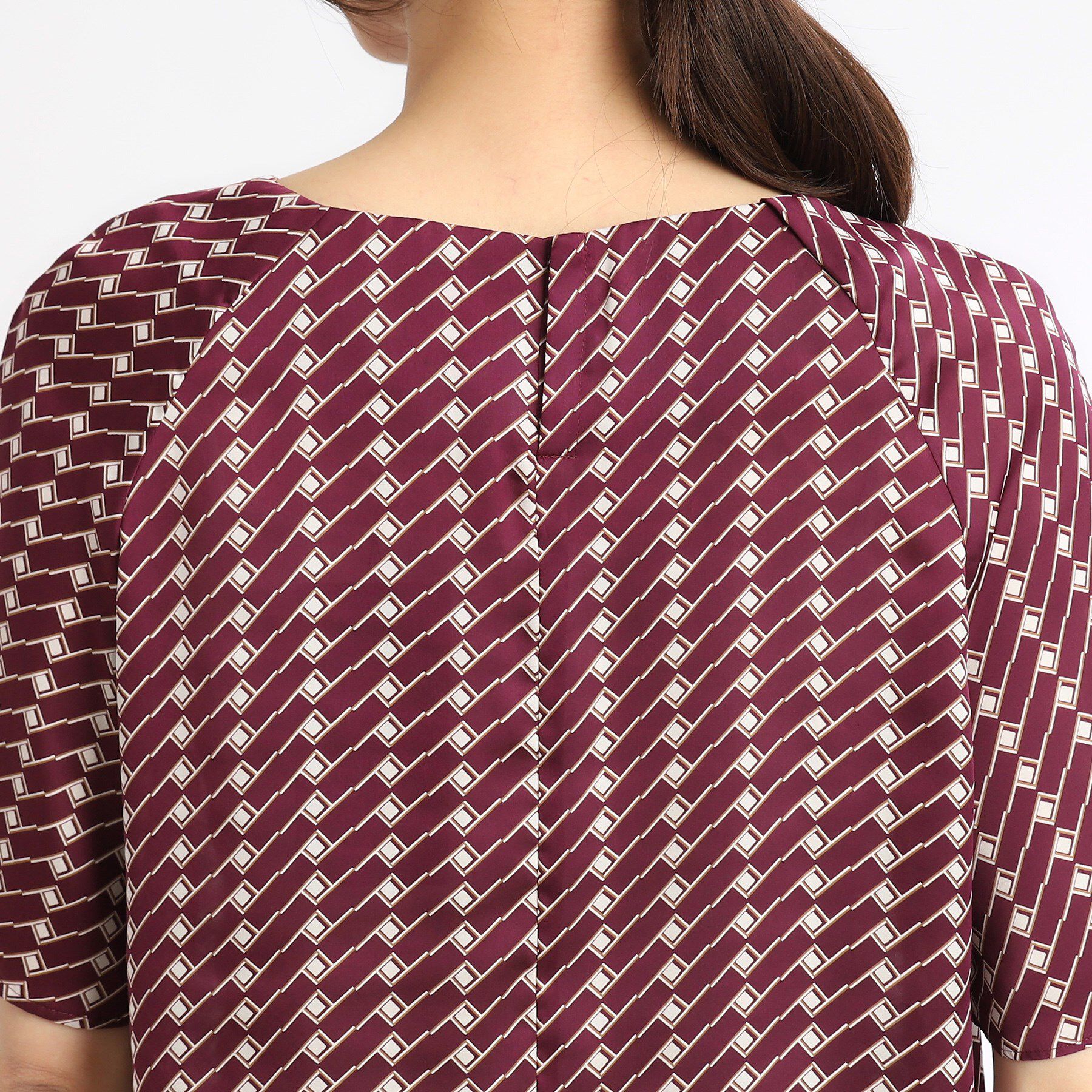 Reflect「【SALE／WEB限定カラーあり／接触冷感／マシンウォッシュ可／セットアップ可能】フレアスリーブプリ」|シャツ・ブラウス|