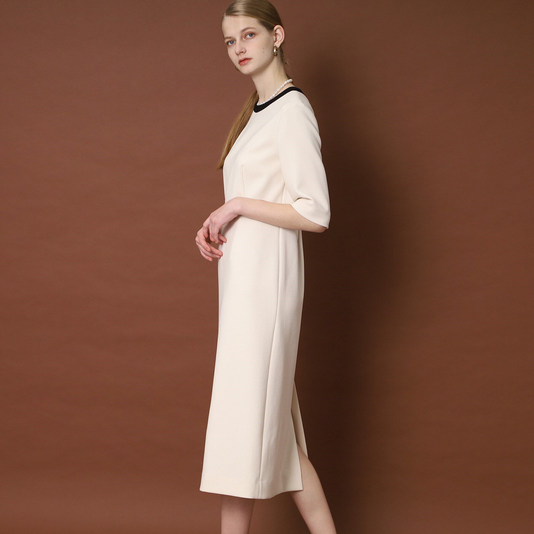 DRESSTERIOR「【セットアップ可】バイカラーワンピース」|ワンピース|