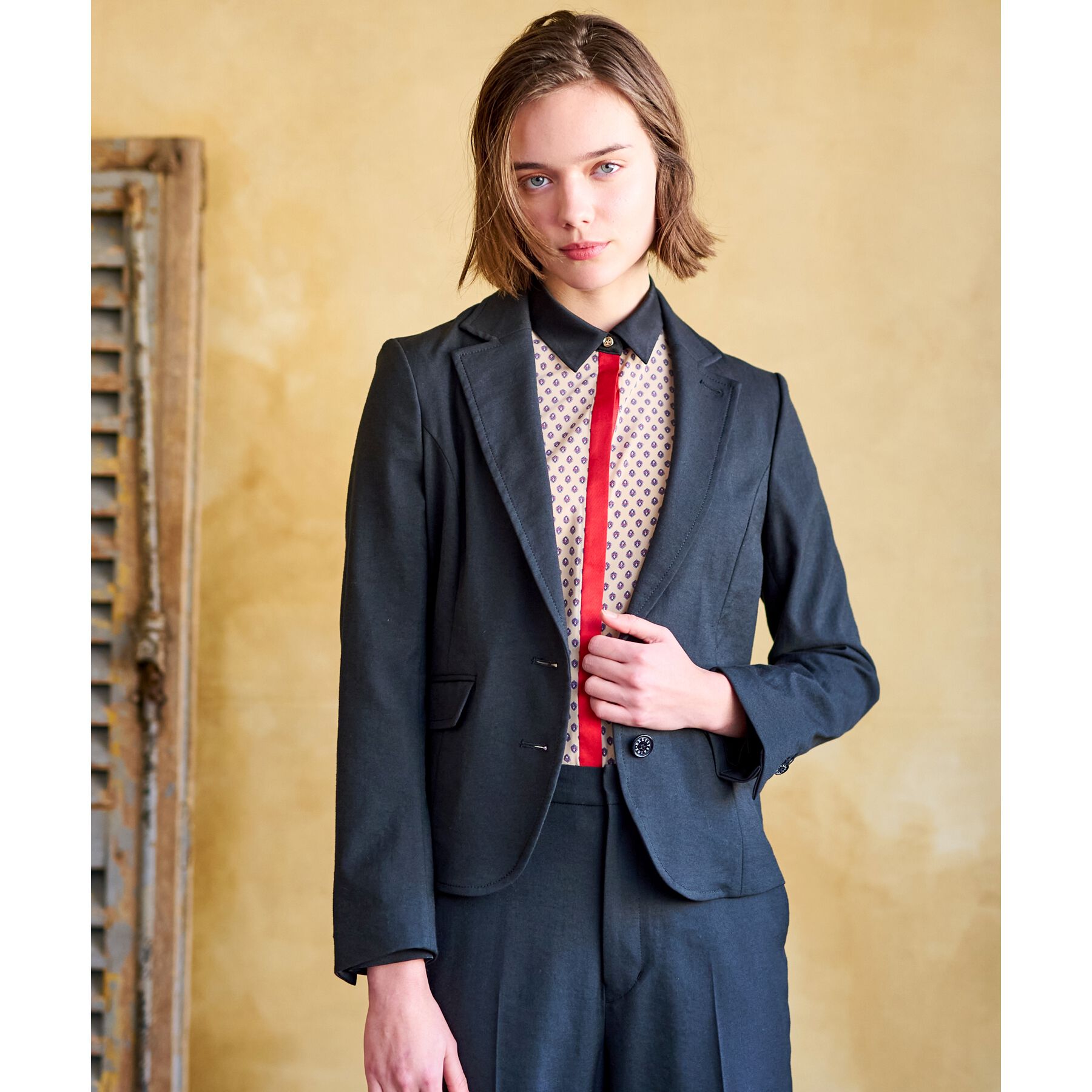 DRESSTERIOR「【吸水速乾/接触冷感/UVカット】シェルタリングドライジャケット」|テーラードジャケット|