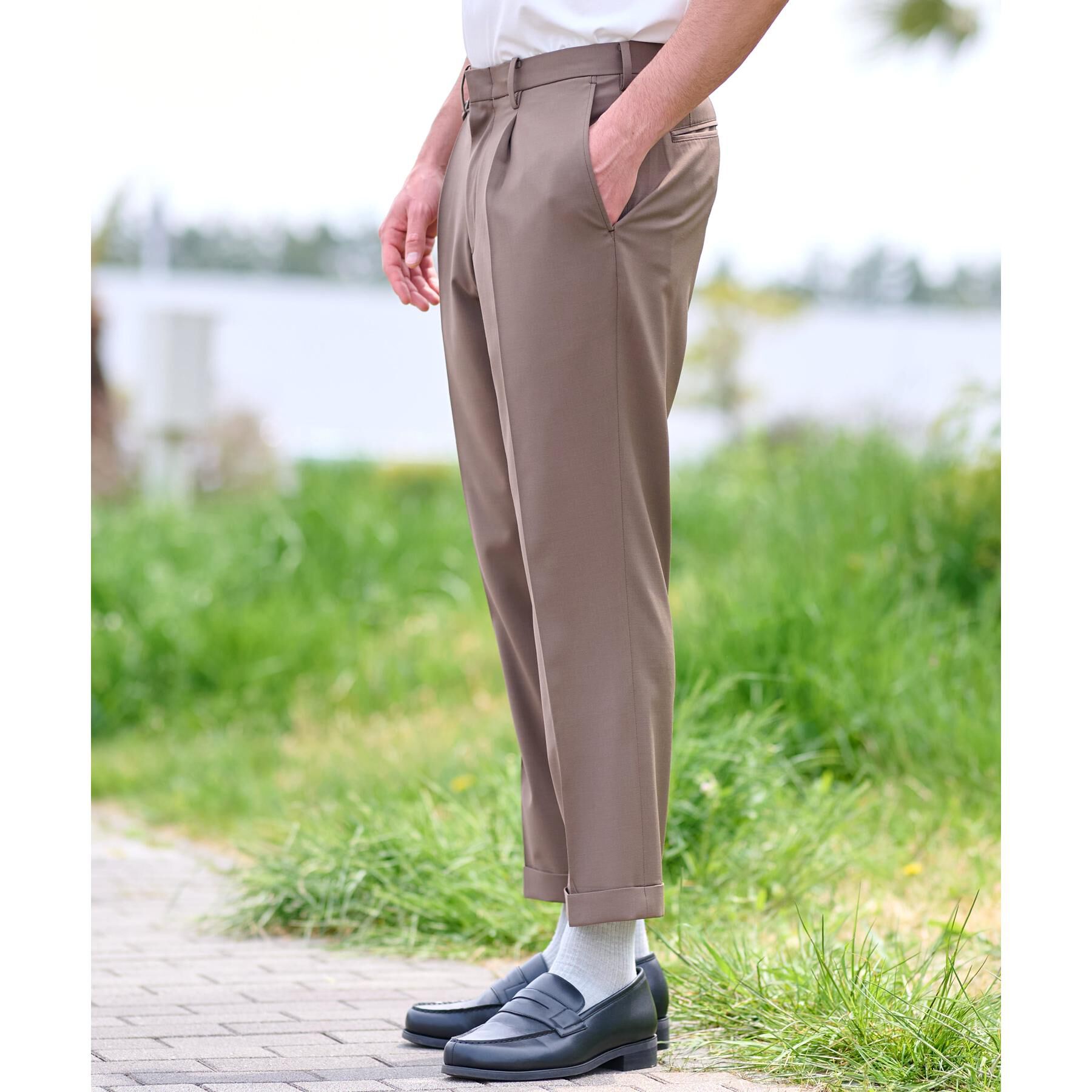 DRESSTERIOR「【セットアップ可／Monomax4月号掲載】クールタッチ クイックドライ SET UP パンツ」|その他|