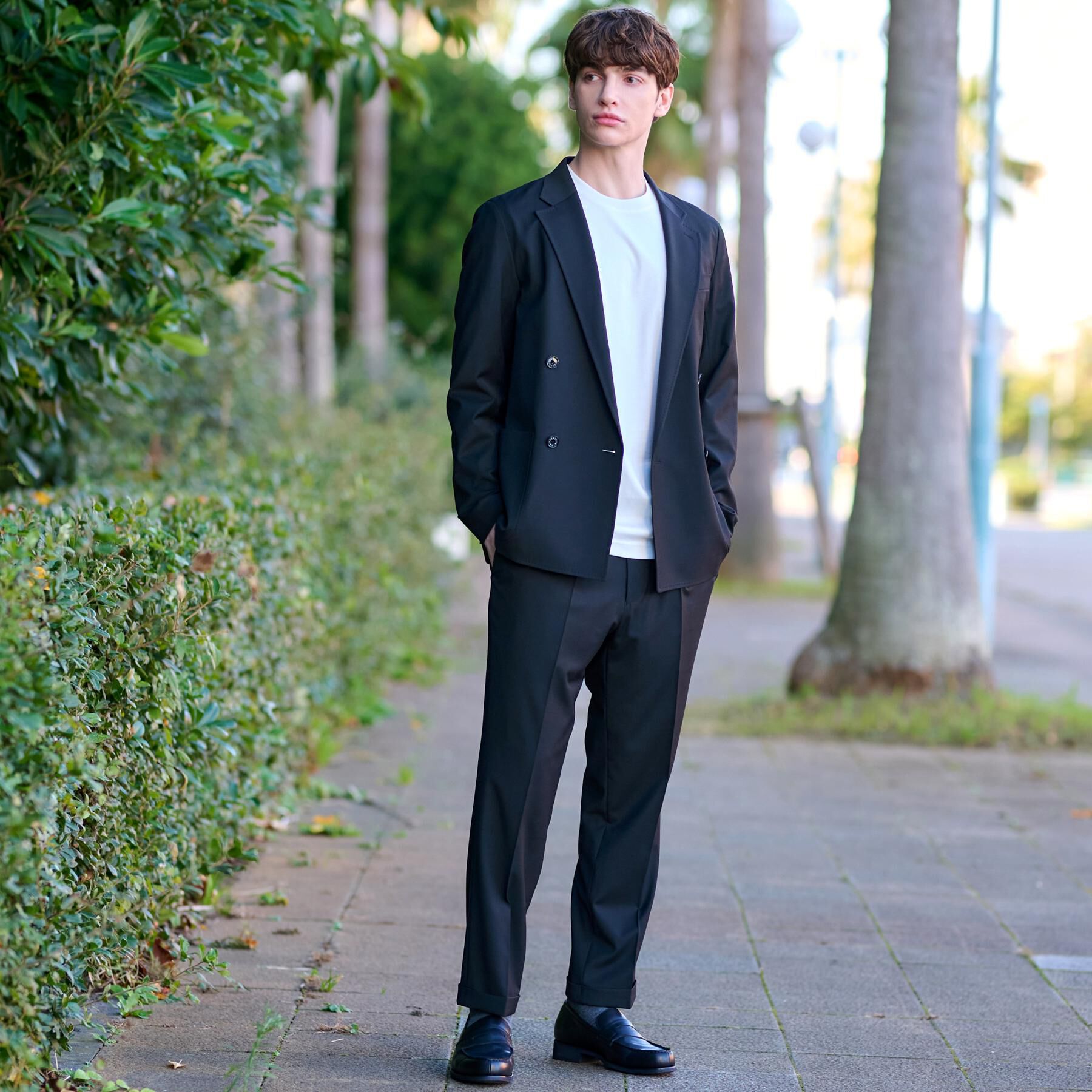 DRESSTERIOR「【セットアップ可／Monomax4月号掲載】クールタッチ クイックドライ SET UP パンツ」|その他|