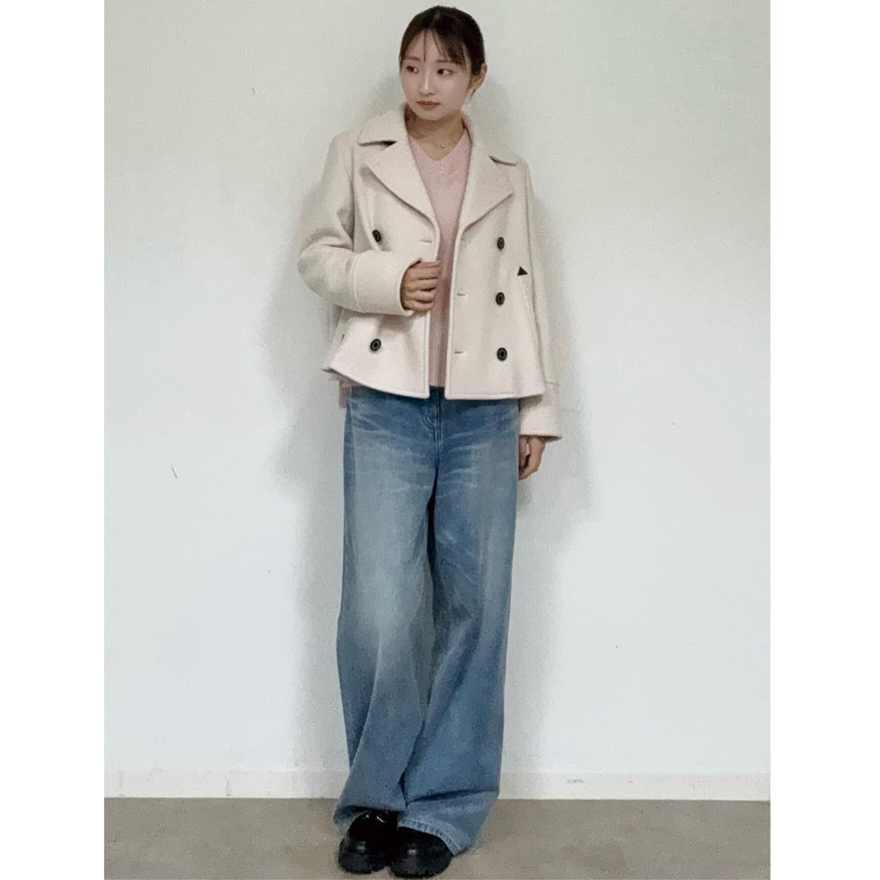 DRESSTERIOR「【CLASSY.12月号/otonaMUSE11月号掲載】Super140'sショートPジャケット」|ピーコート|