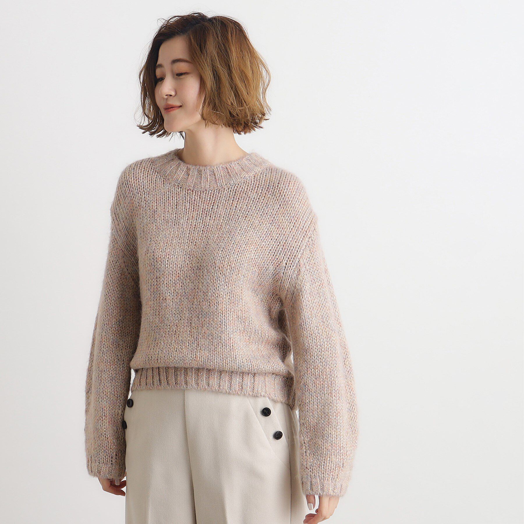 grove「ラメリリヤーンニット」|ニット・セーター|