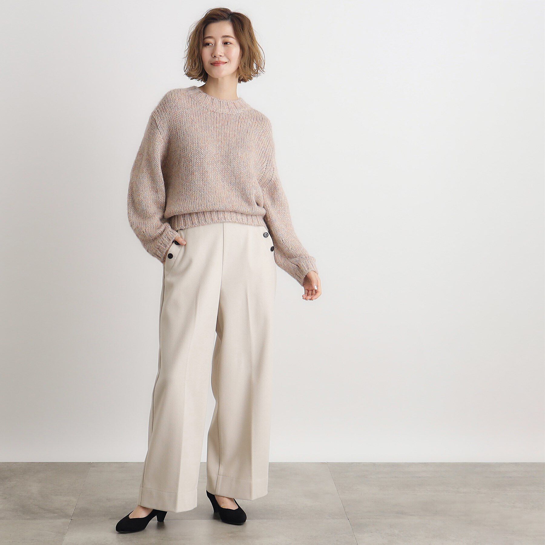 grove「ラメリリヤーンニット」|ニット・セーター|