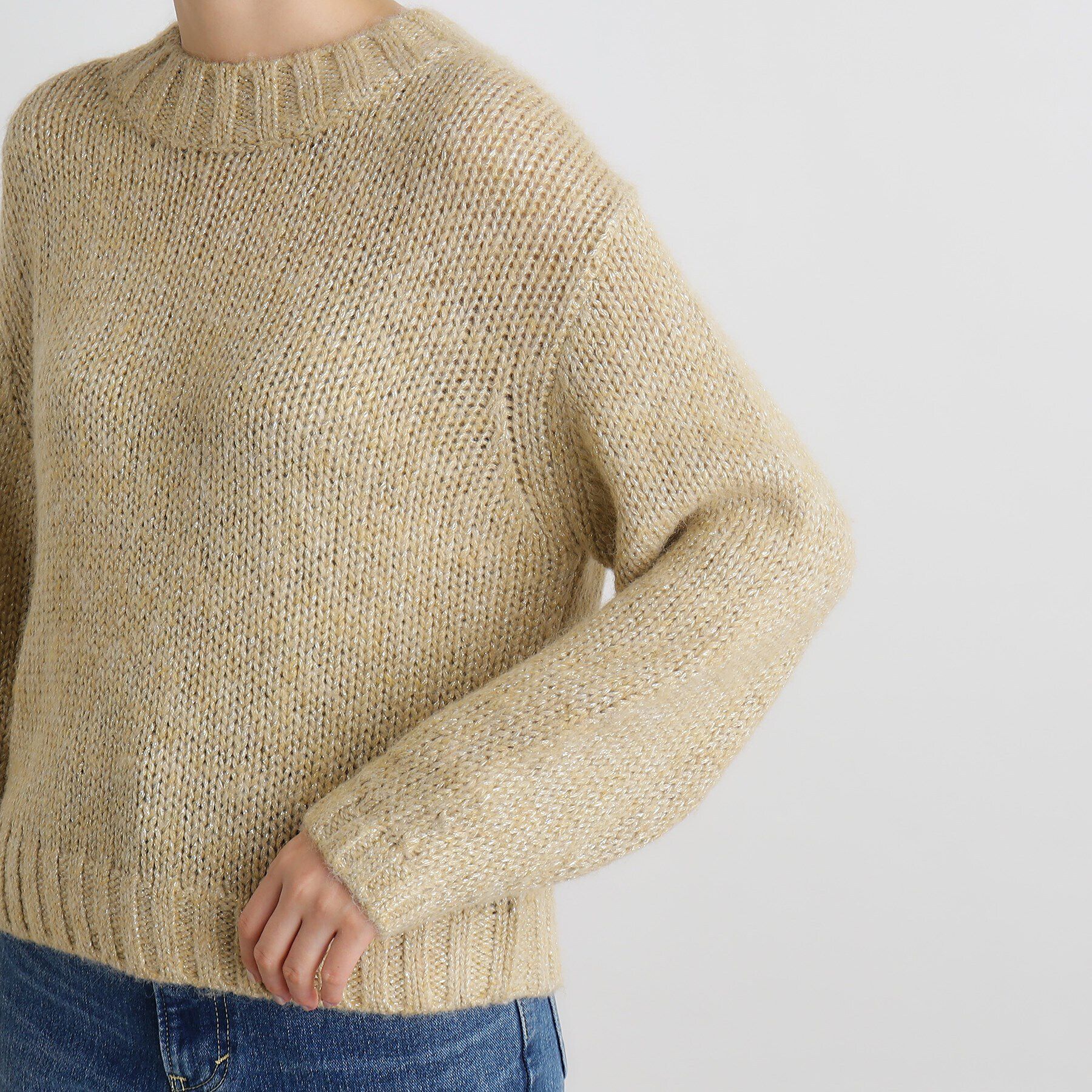 grove「ラメリリヤーンニット」|ニット・セーター|