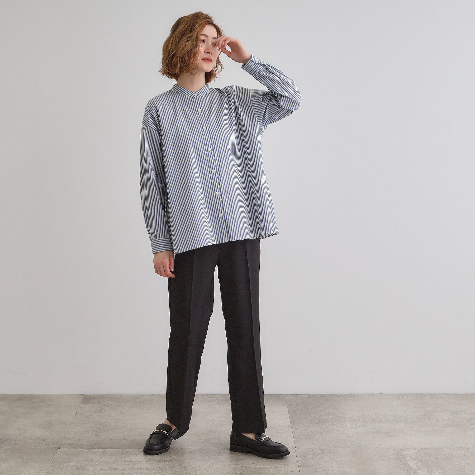 grove「バックシャーリングシャツ」|シャツ・ブラウス|