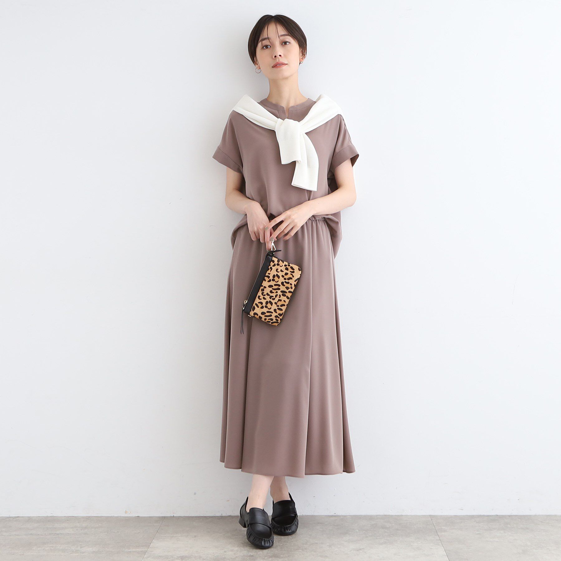 INDIVI「【洗える／SETUP可能】ドレーピースキッパーブラウス」|シャツ・ブラウス|