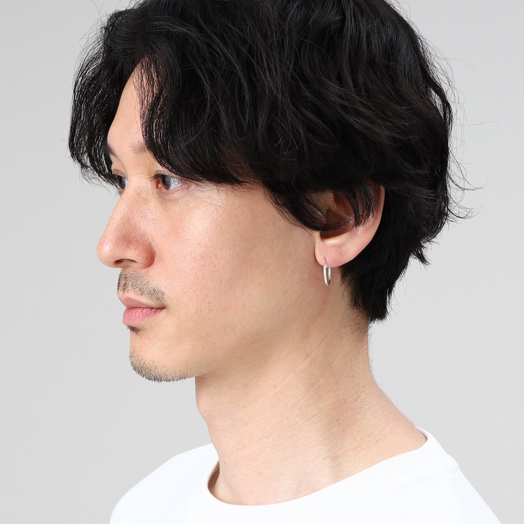 TAKEO KIKUCHI「【SILVER925】 ミニマルピアス　L」|ピアス|