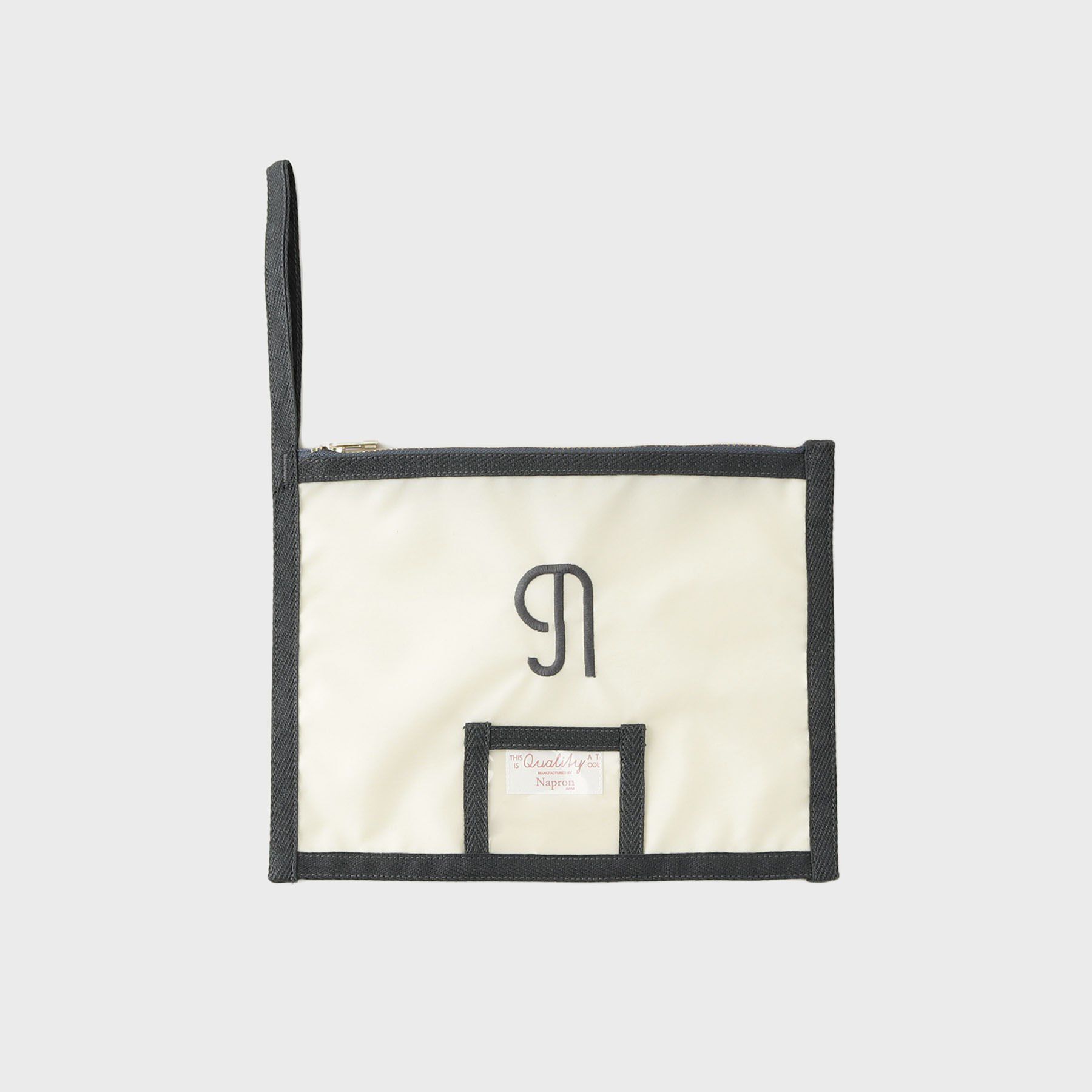 TAKEO KIKUCHI「【NAPRON】 TAB BAG －S WIDE－」|ステーショナリー|オフホワイト(003