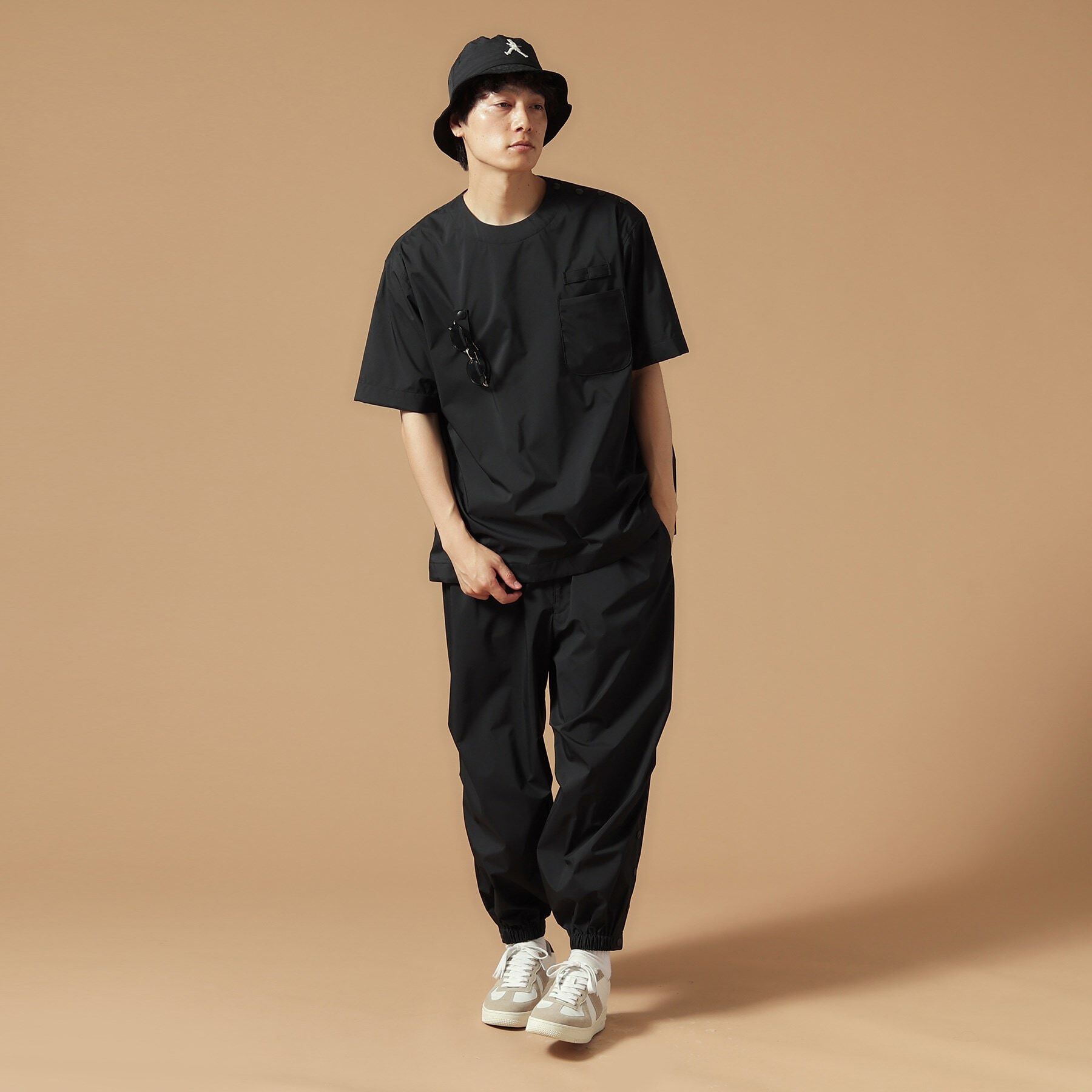 40CARATS&525「【セットアップ対応】3レイヤー プルオーバー半袖シャツ」|Tシャツ・カットソー|