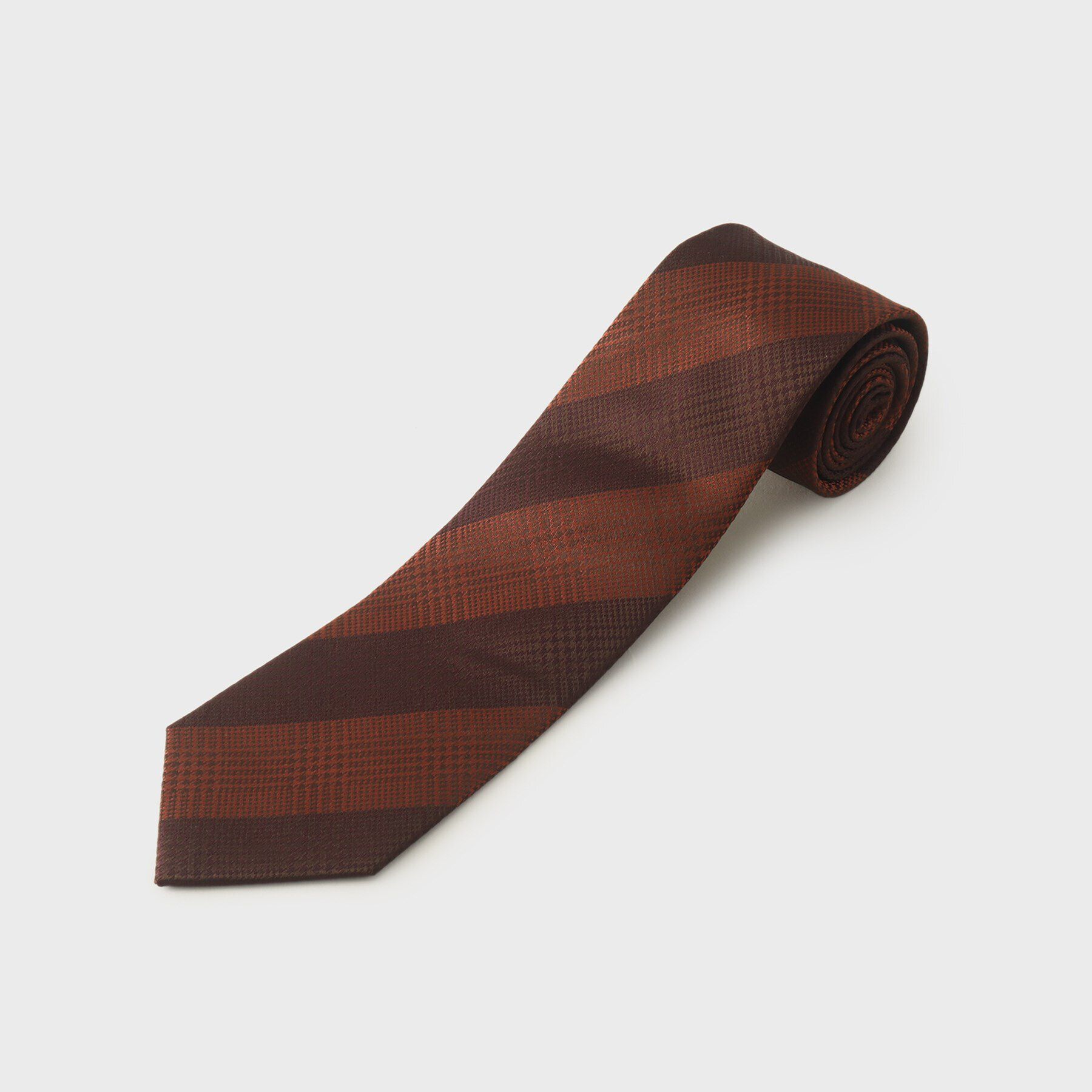 TAKEO KIKUCHI「グレンプレイド　ストライプ　ネクタイ」|ネクタイ・蝶ネクタイ|