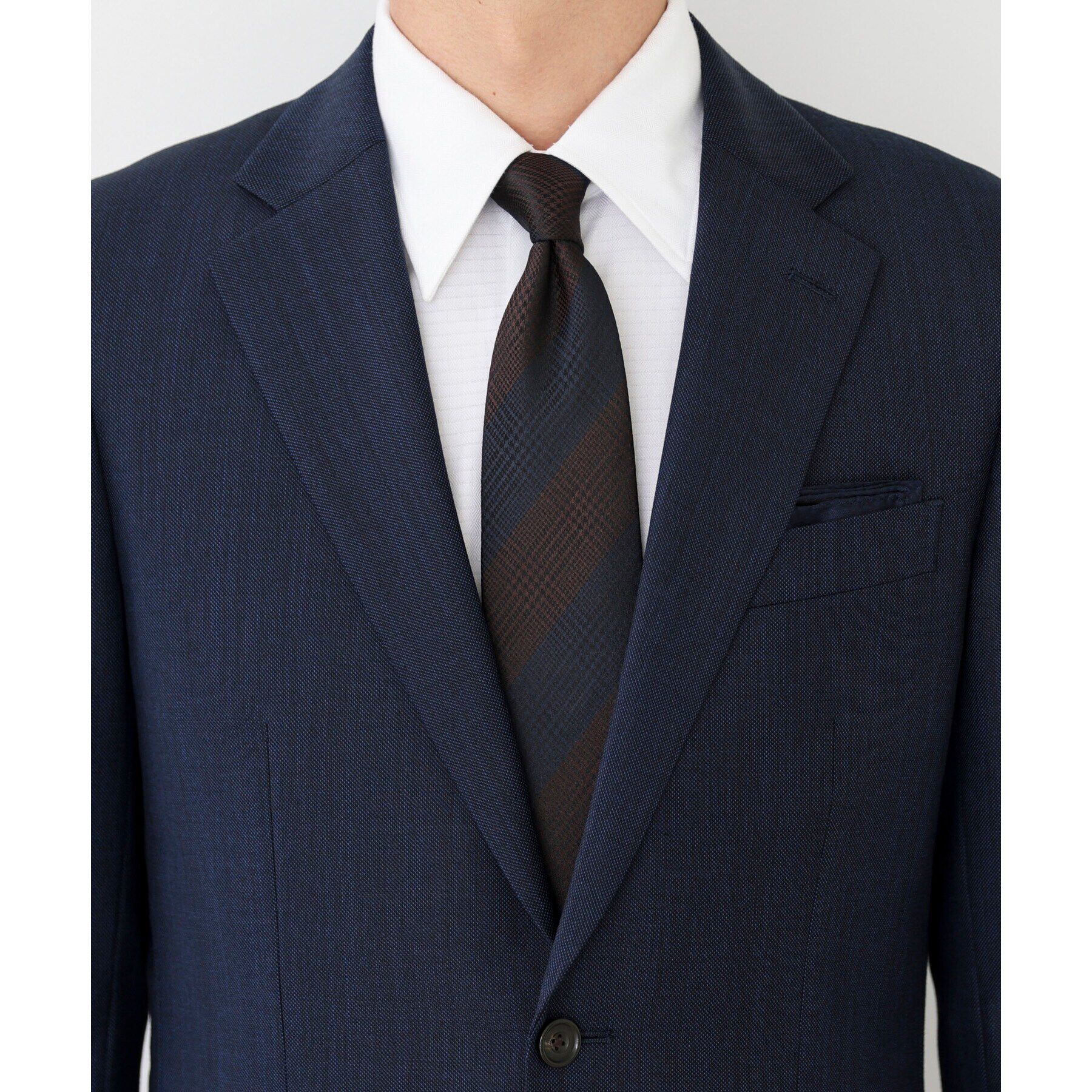 TAKEO KIKUCHI「グレンプレイド　ストライプ　ネクタイ」|ネクタイ・蝶ネクタイ|