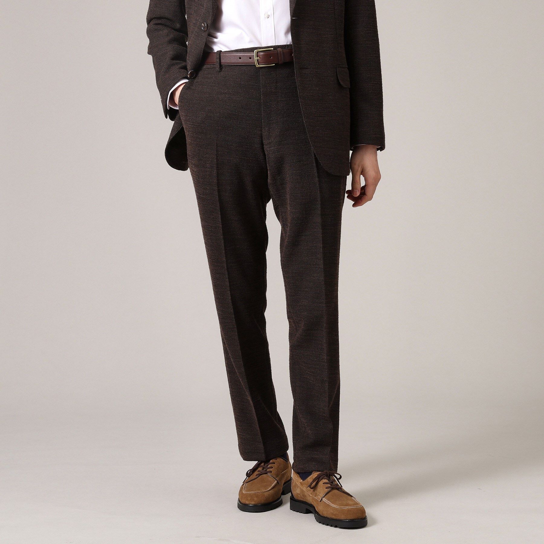 TAKEO KIKUCHI「【尾州織】ラッセルメッシュ パンツ/ セットアップ対応」|その他|ﾌﾞﾗｳﾝ(043)