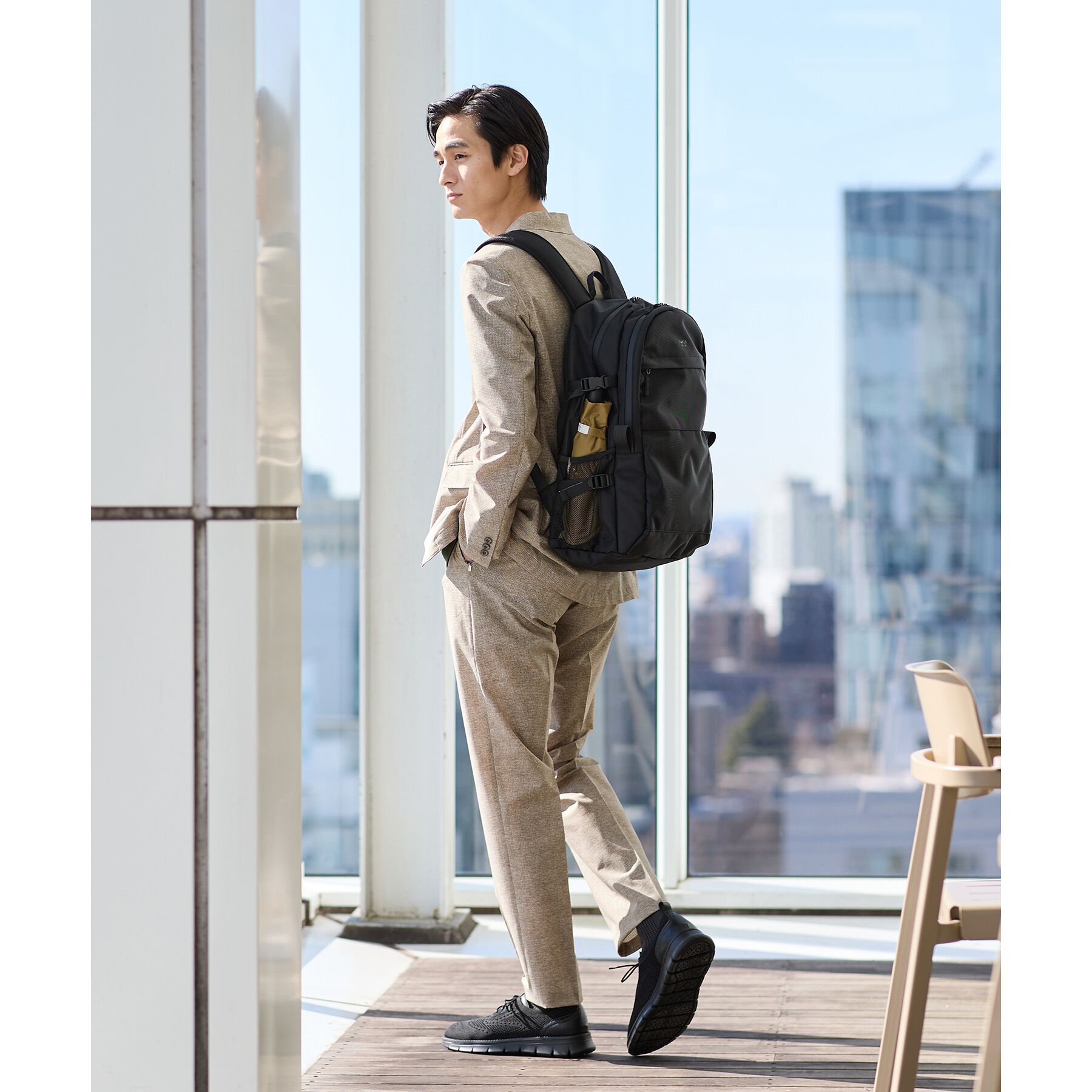 TAKEO KIKUCHI「【大容量/ONOFF対応】CITYバックパック」|リュック|