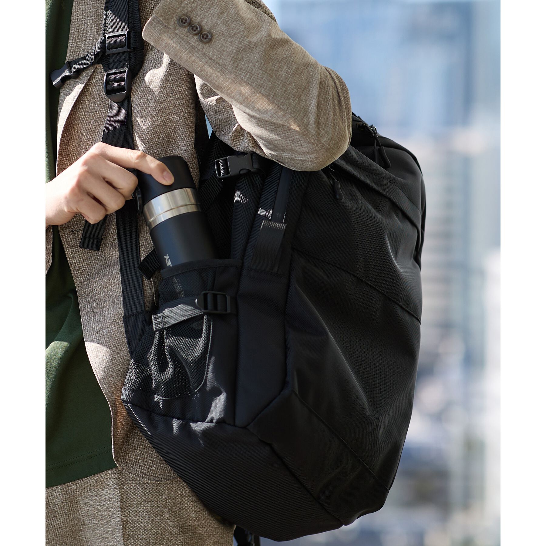 TAKEO KIKUCHI「【大容量/ONOFF対応】CITYバックパック」|リュック|