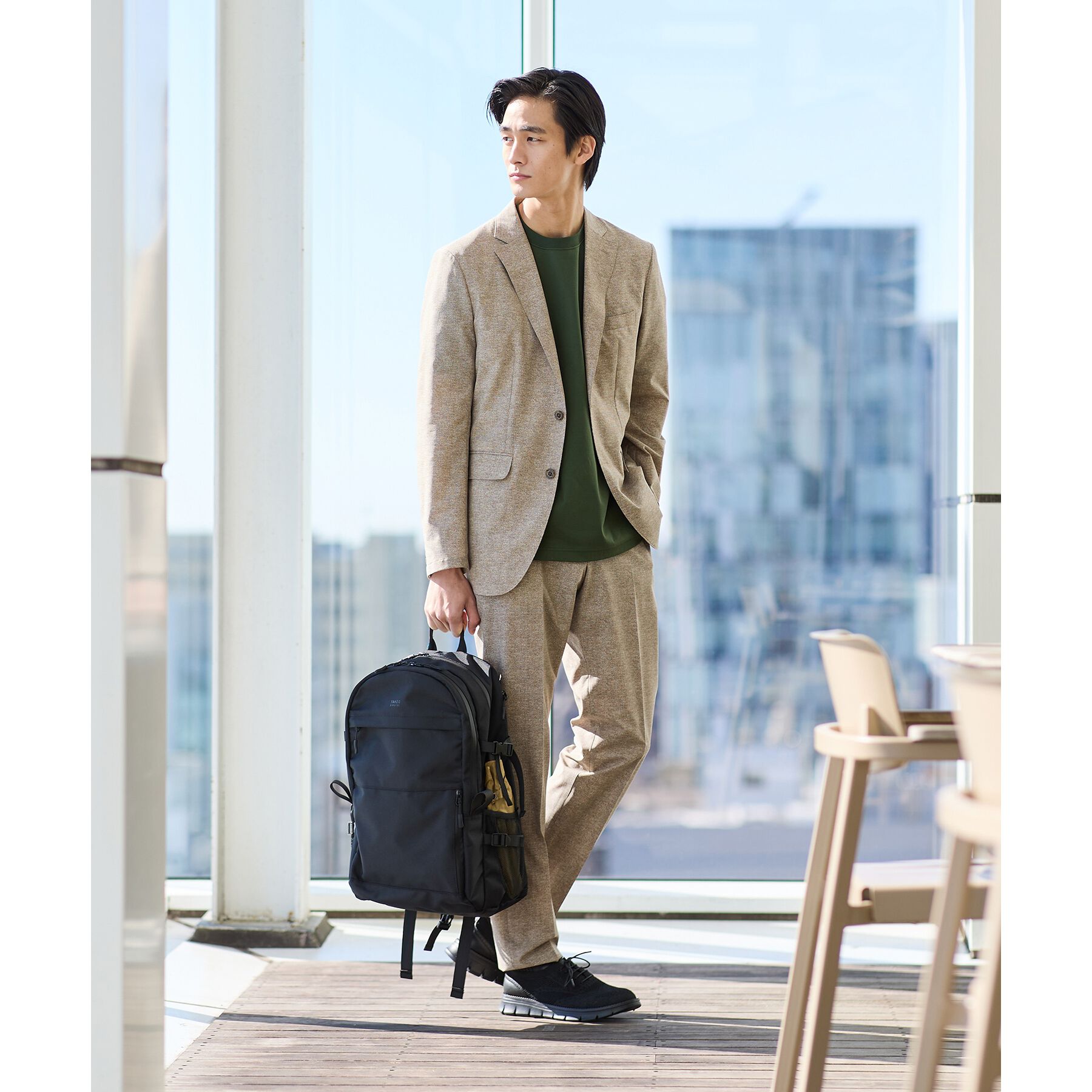 TAKEO KIKUCHI「【大容量/ONOFF対応】CITYバックパック」|リュック|