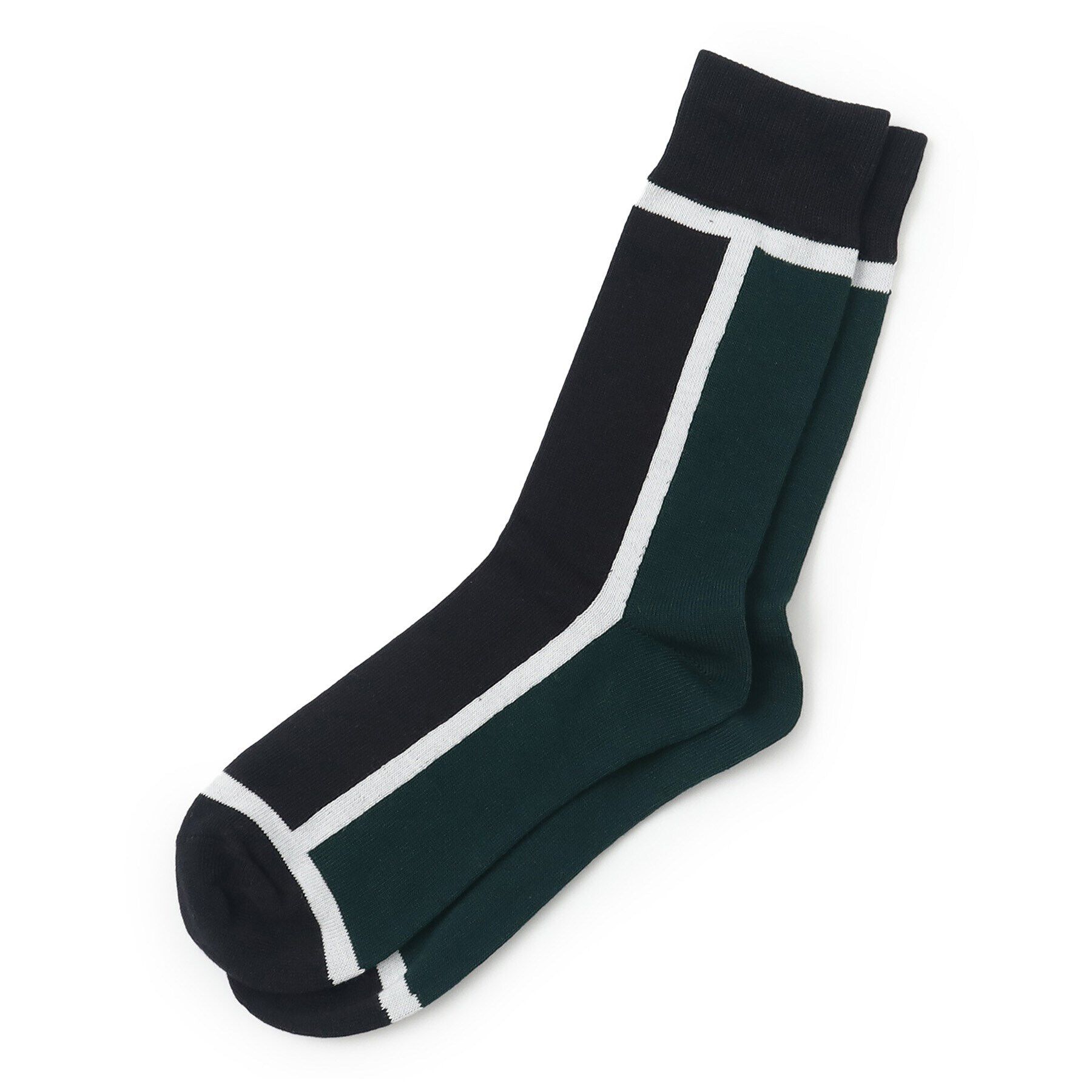 tk.TAKEO KIKUCHI「アソートラインソックス」|ソックス|モスグリーン(524