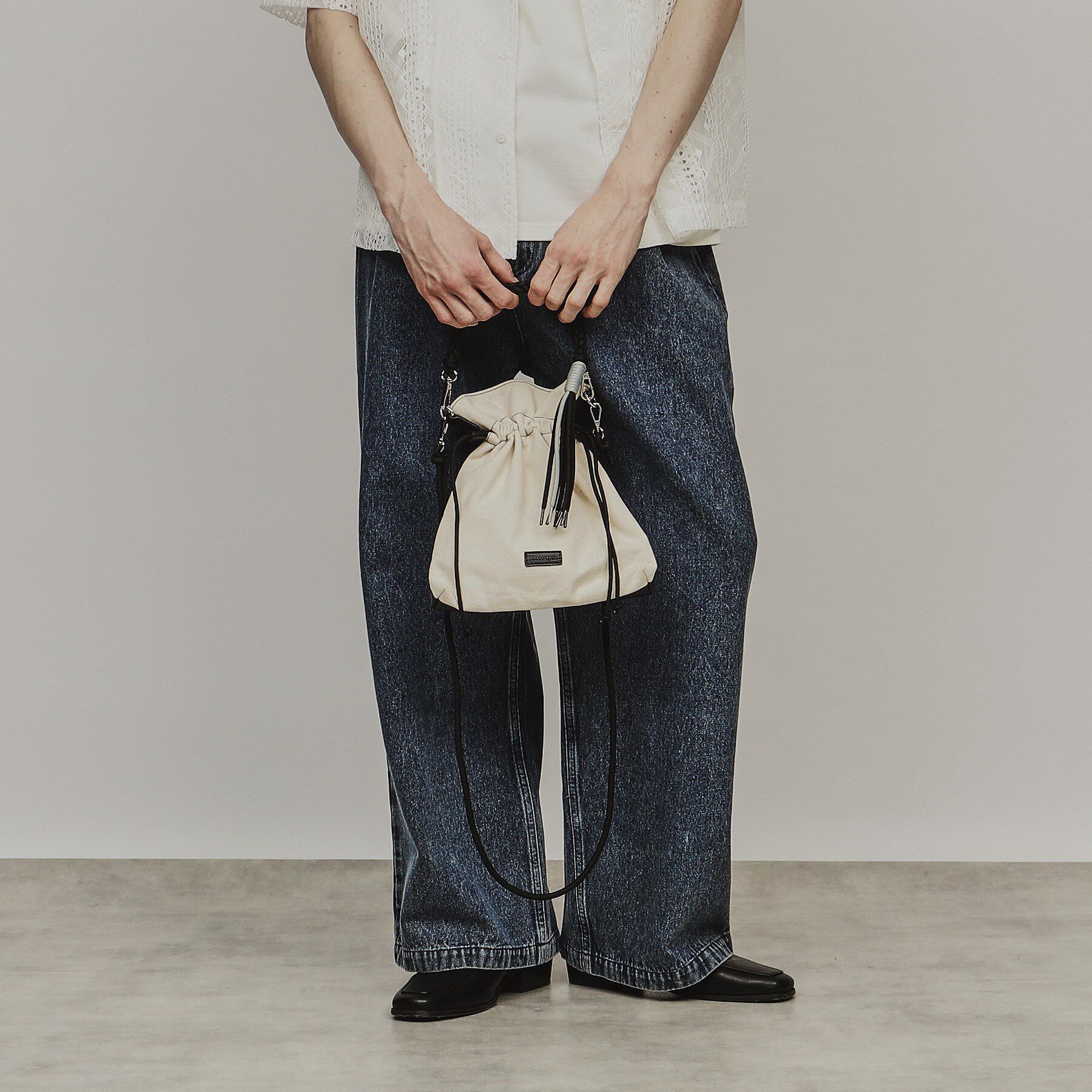 tk.TAKEO KIKUCHI「ADAMPATEK 別注 アソート巾着ショルダーバッグ」|ショルダー・メッセンジャー|