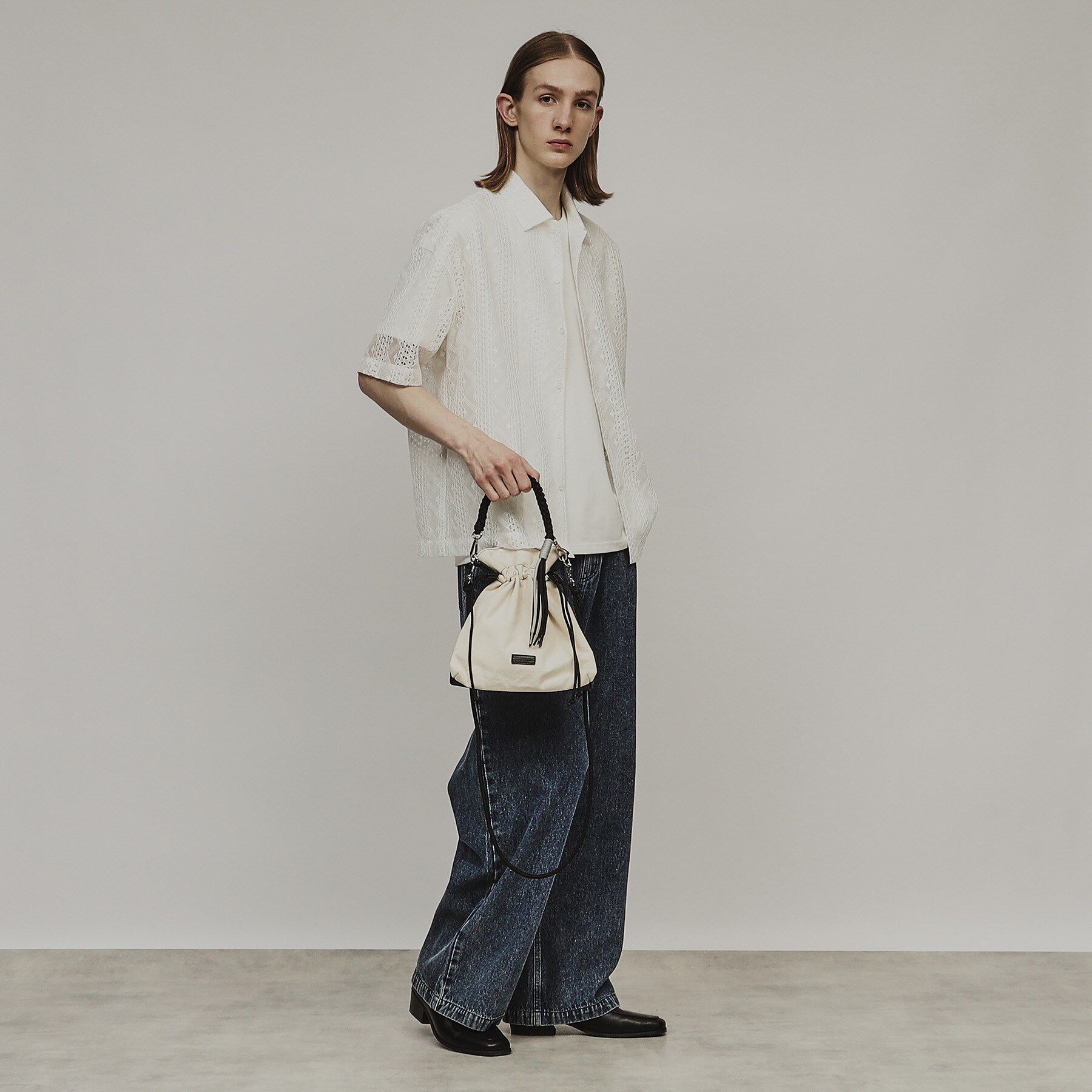 tk.TAKEO KIKUCHI「ADAMPATEK 別注 アソート巾着ショルダーバッグ」|ショルダー・メッセンジャー|