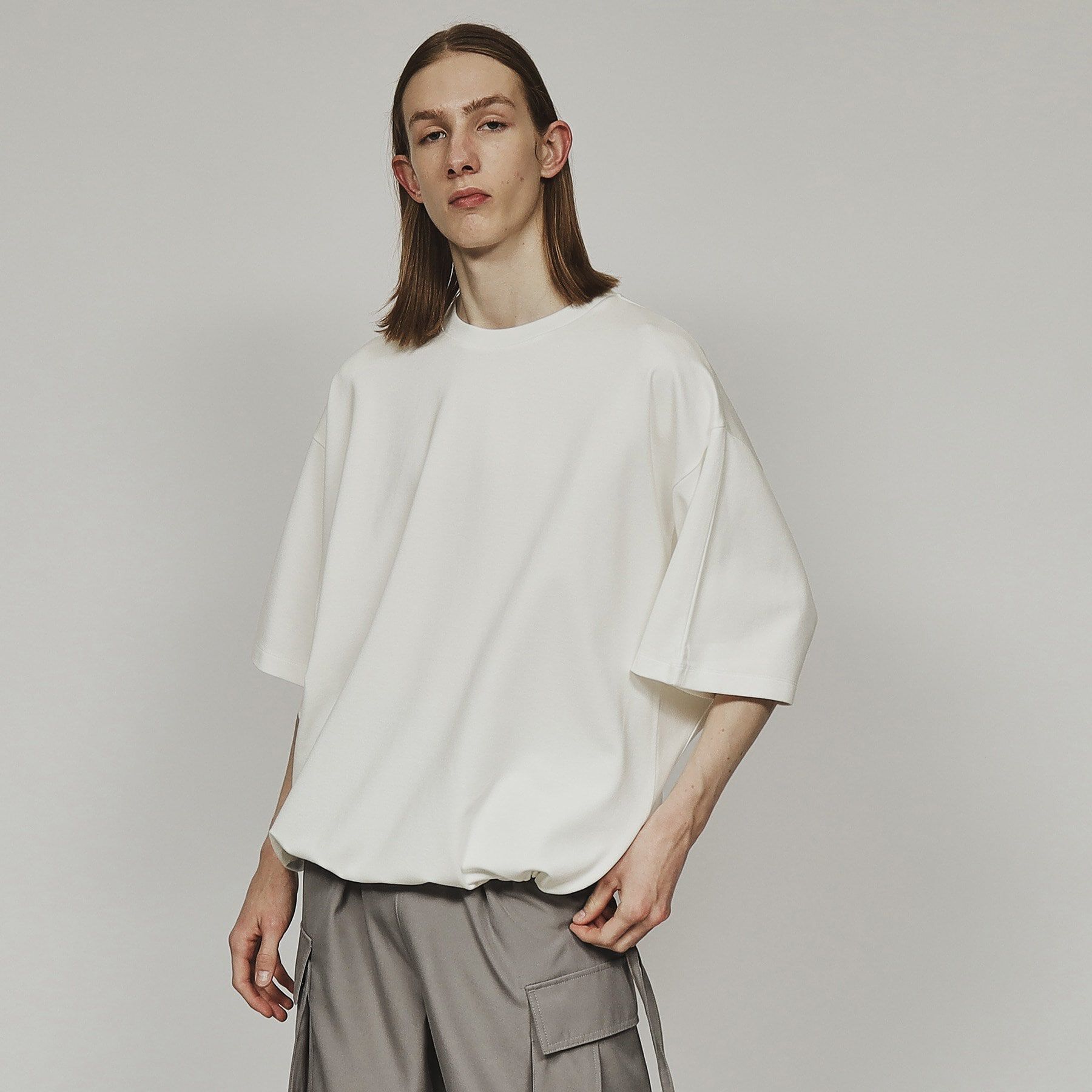 tk.TAKEO KIKUCHI「エアリーマシュマロドロスト半袖カットー」|Tシャツ・カットソー|