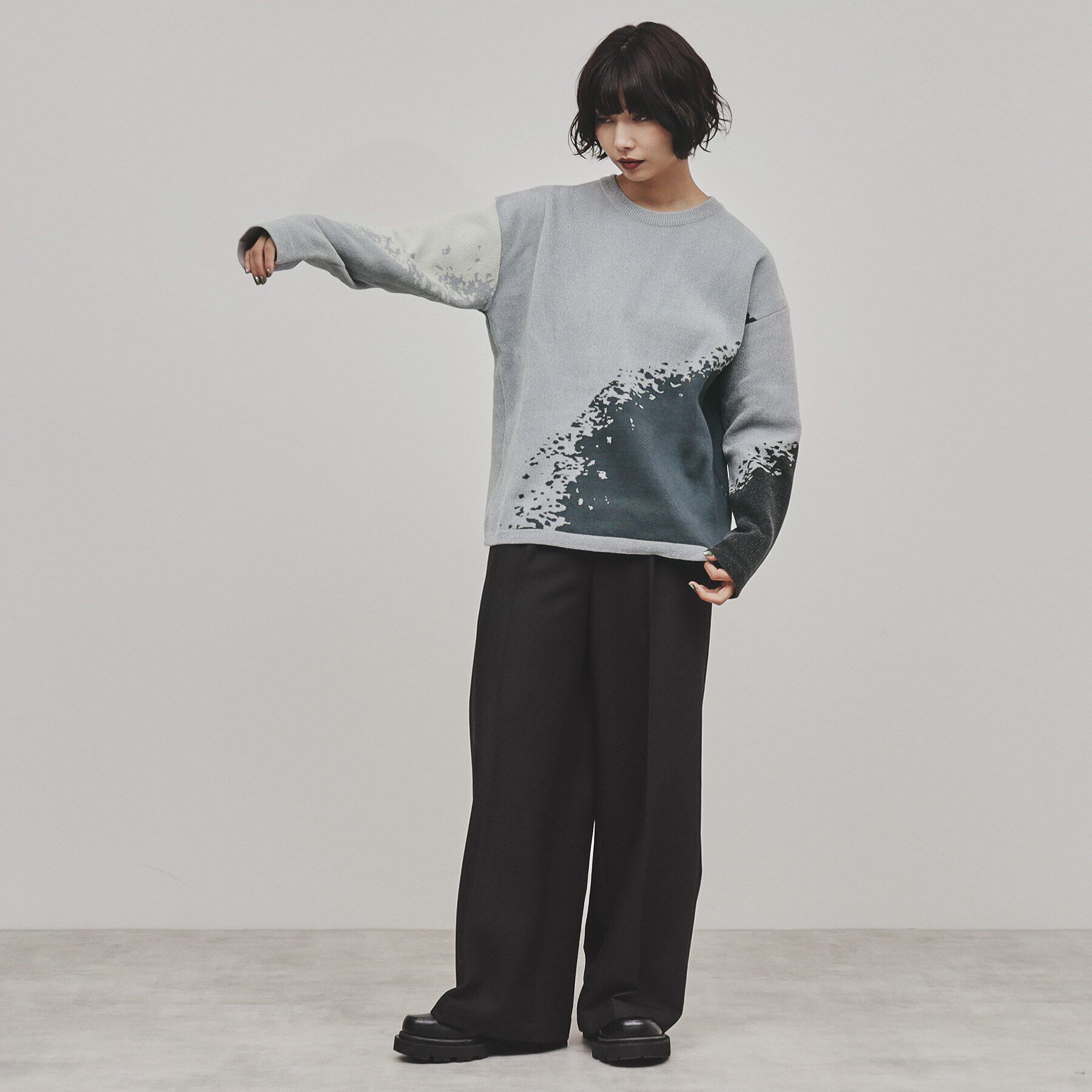 tk.TAKEO KIKUCHI「アソートモールニット」|ニット・セーター|