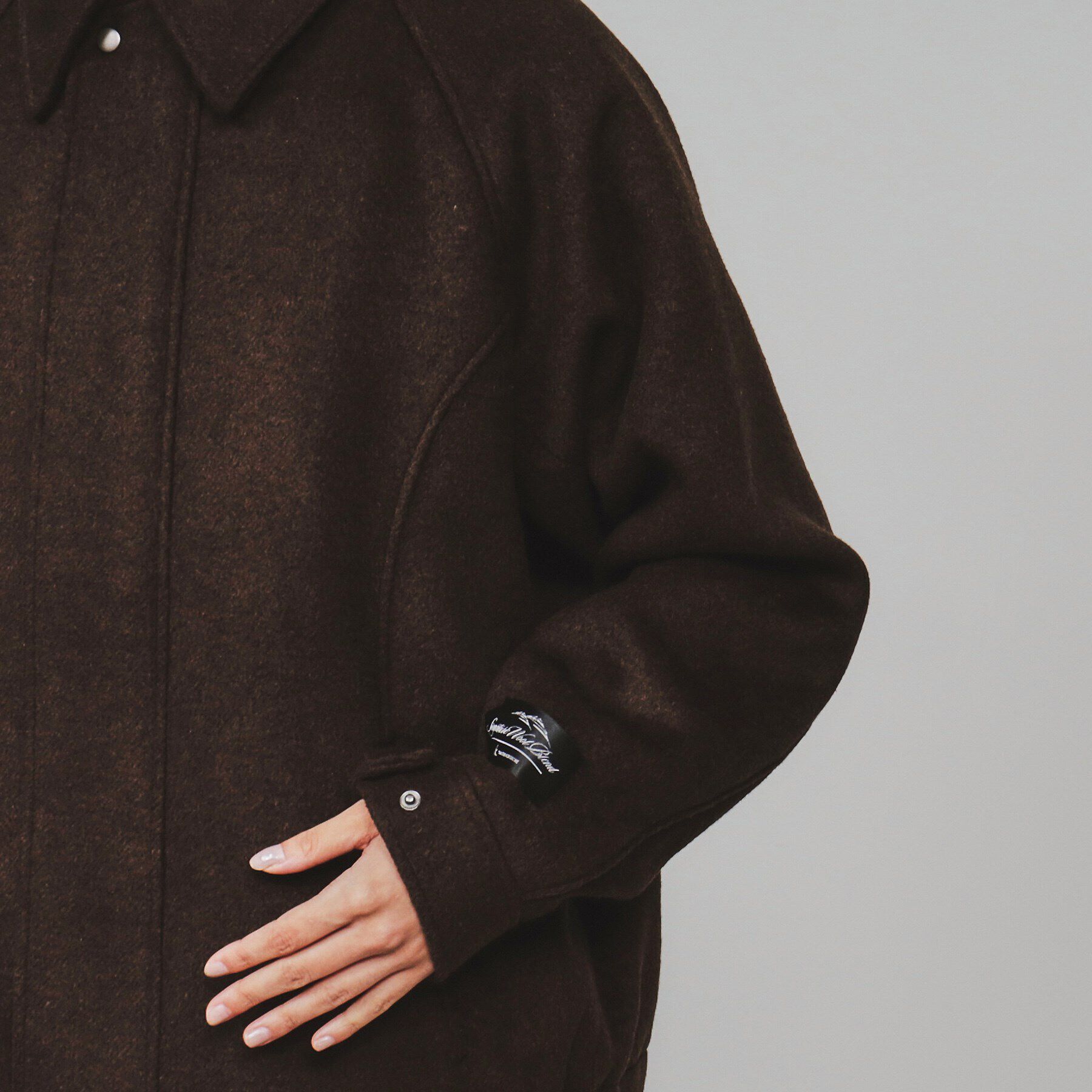 tk.TAKEO KIKUCHI「ウール混ショートブルゾン」|ブルゾン・スタジャン|