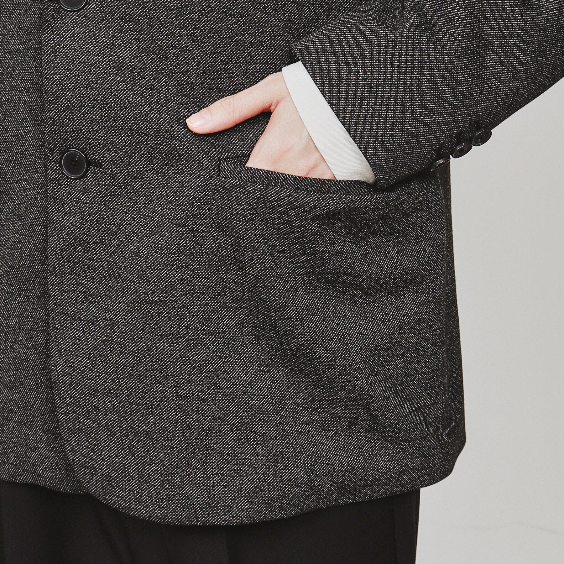 tk.TAKEO KIKUCHI「コンフォートジャージジャケット」|テーラードジャケット|