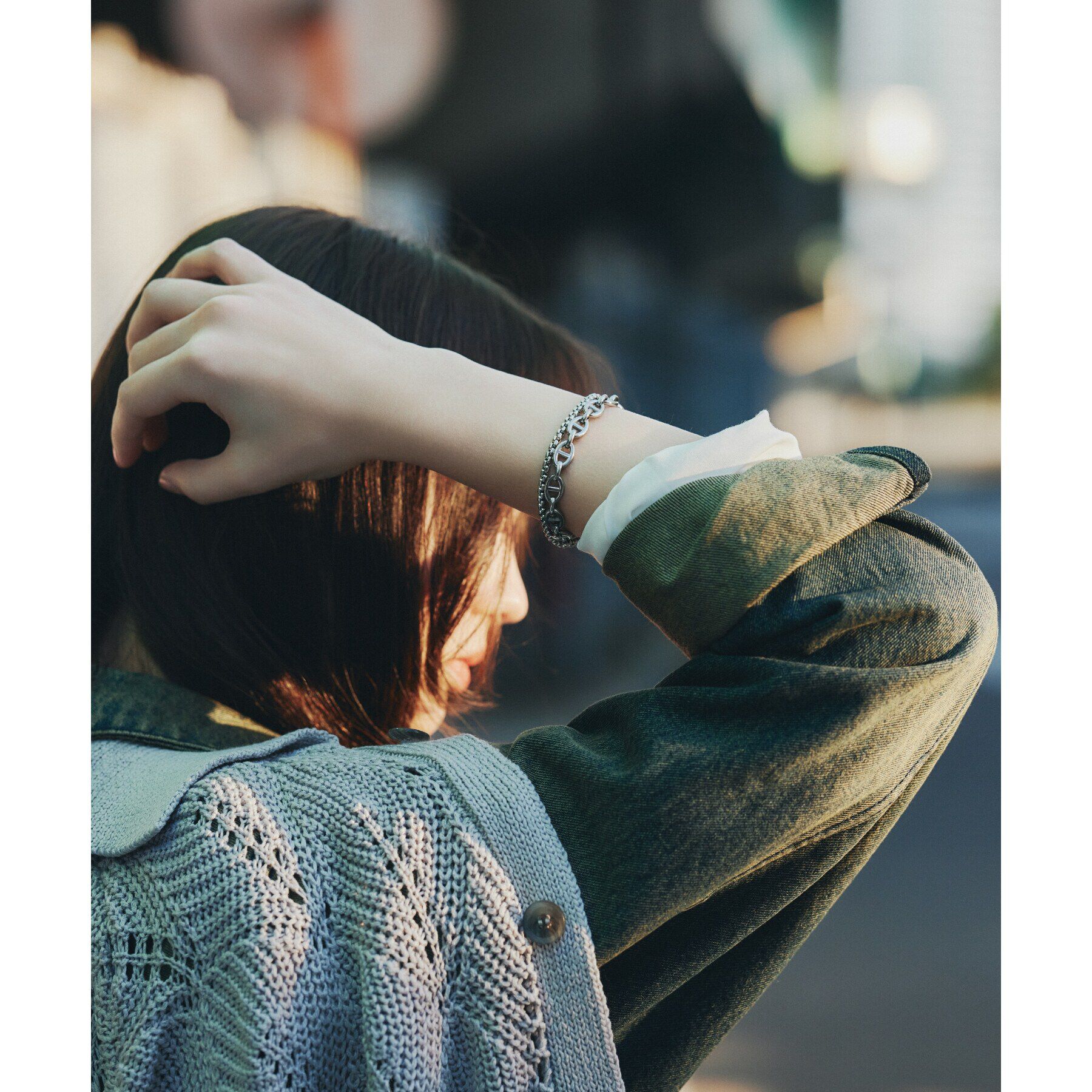 tk.TAKEO KIKUCHI「アソートステンレスダブルブレス」|ブレスレット・バングル|