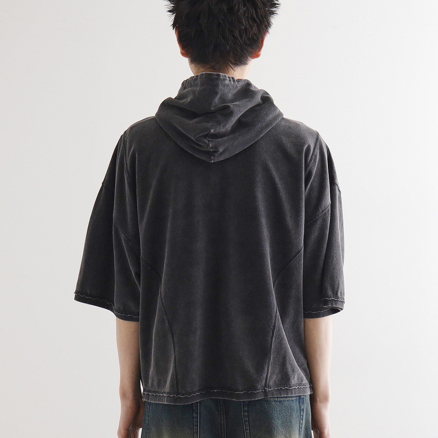 tk.TAKEO KIKUCHI「ヴィンテージライククロップドパーカ」|パーカー|