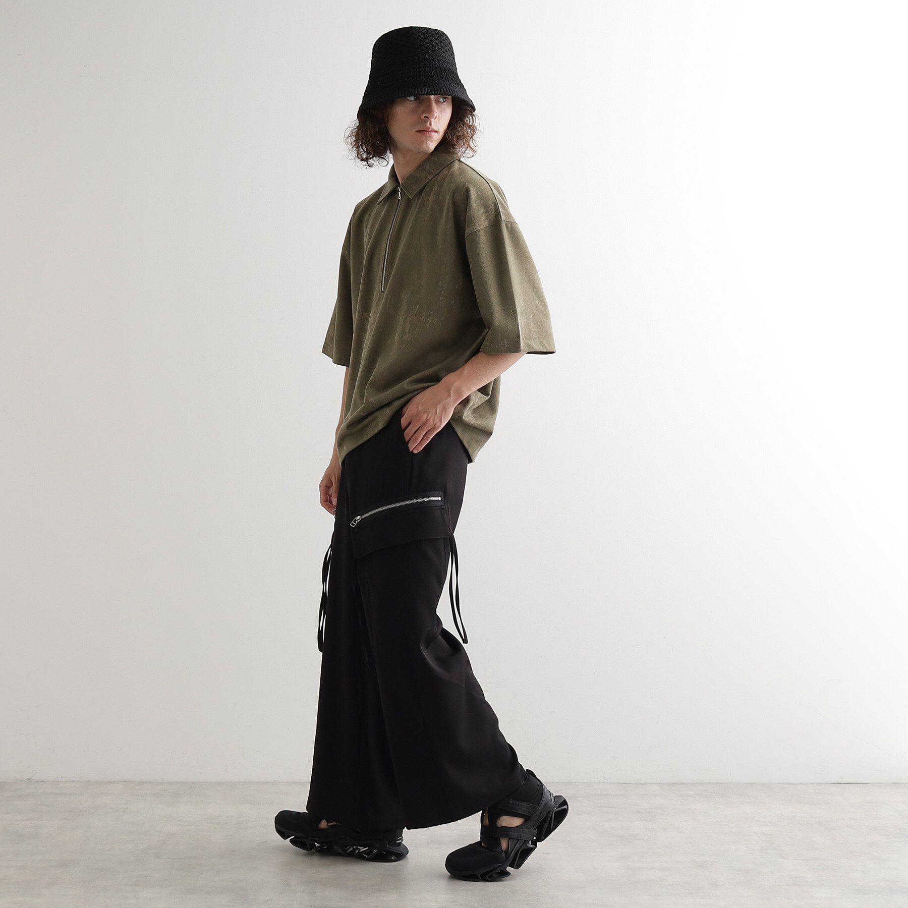 tk.TAKEO KIKUCHI「AラインサイドZIPカーゴパンツ」|その他|