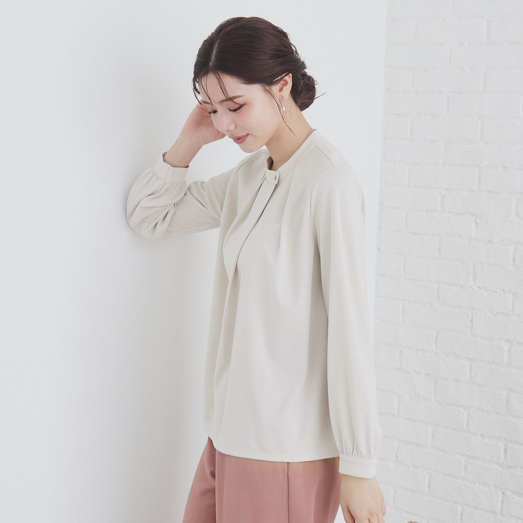 index「UV アシメタックデザイントップス【洗濯機洗い可/接触冷感】」|シャツ・ブラウス|