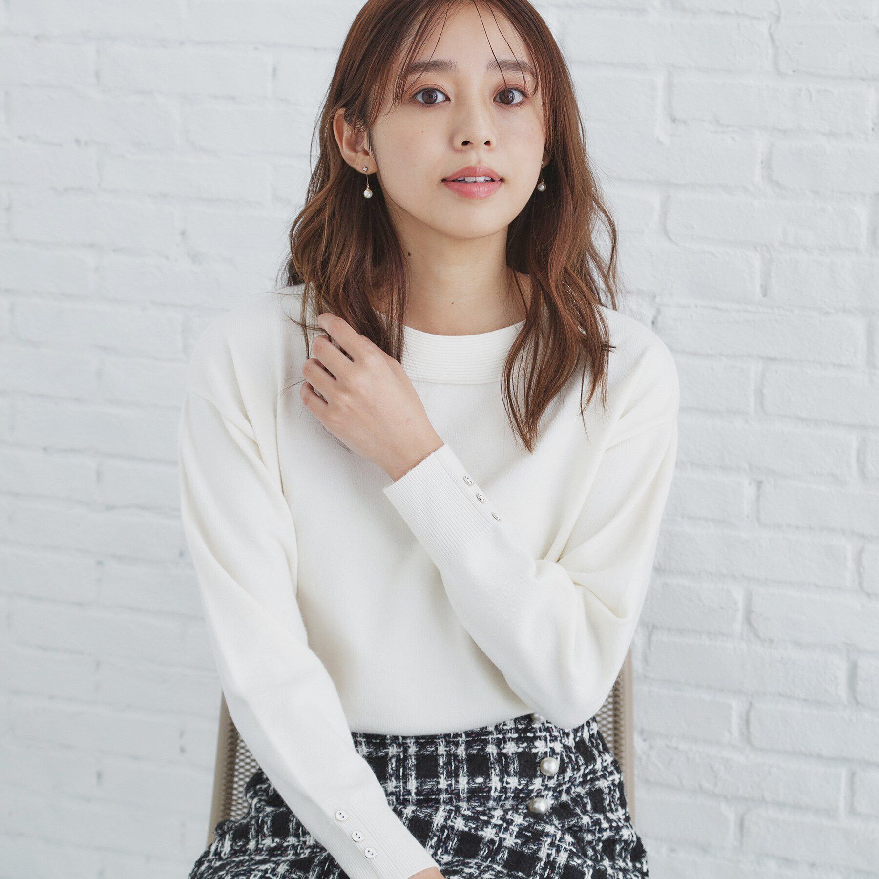 index「≪エマール検証済≫8colorボートネックニット【洗濯機洗い可】」|ニット・セーター|