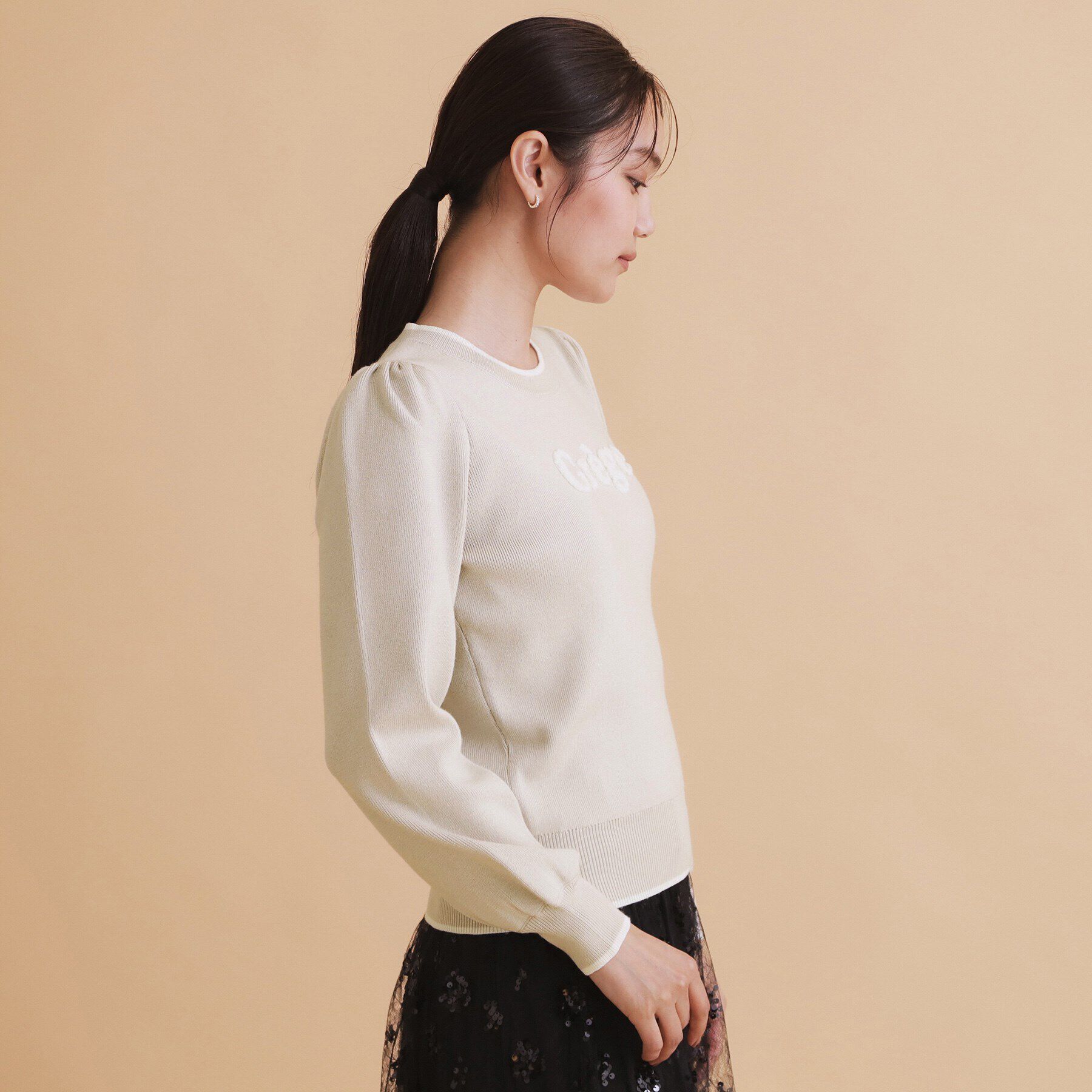 index「ロゴバイカラーニット【洗濯機洗い可】」|ニット・セーター|