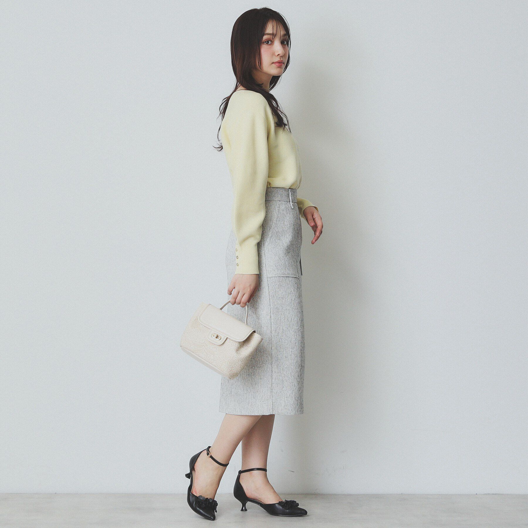 index「《6color》ガーターボートネックニット【UV/洗濯機洗い可】」|ニット・セーター|