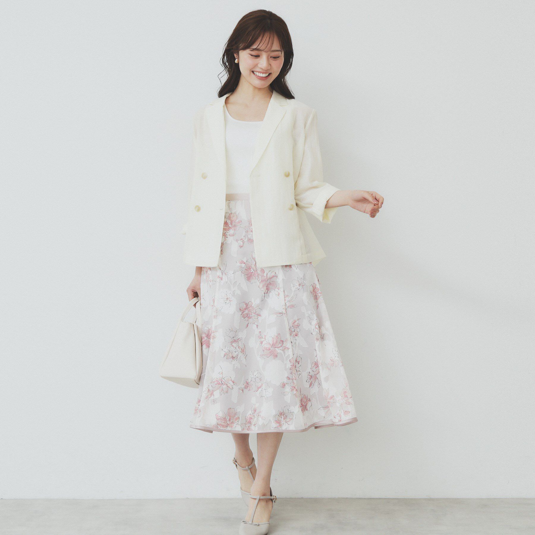 index「前後2WAY サテンパイピングリブタンクトップ【洗濯機洗い可】」|キャミソール|