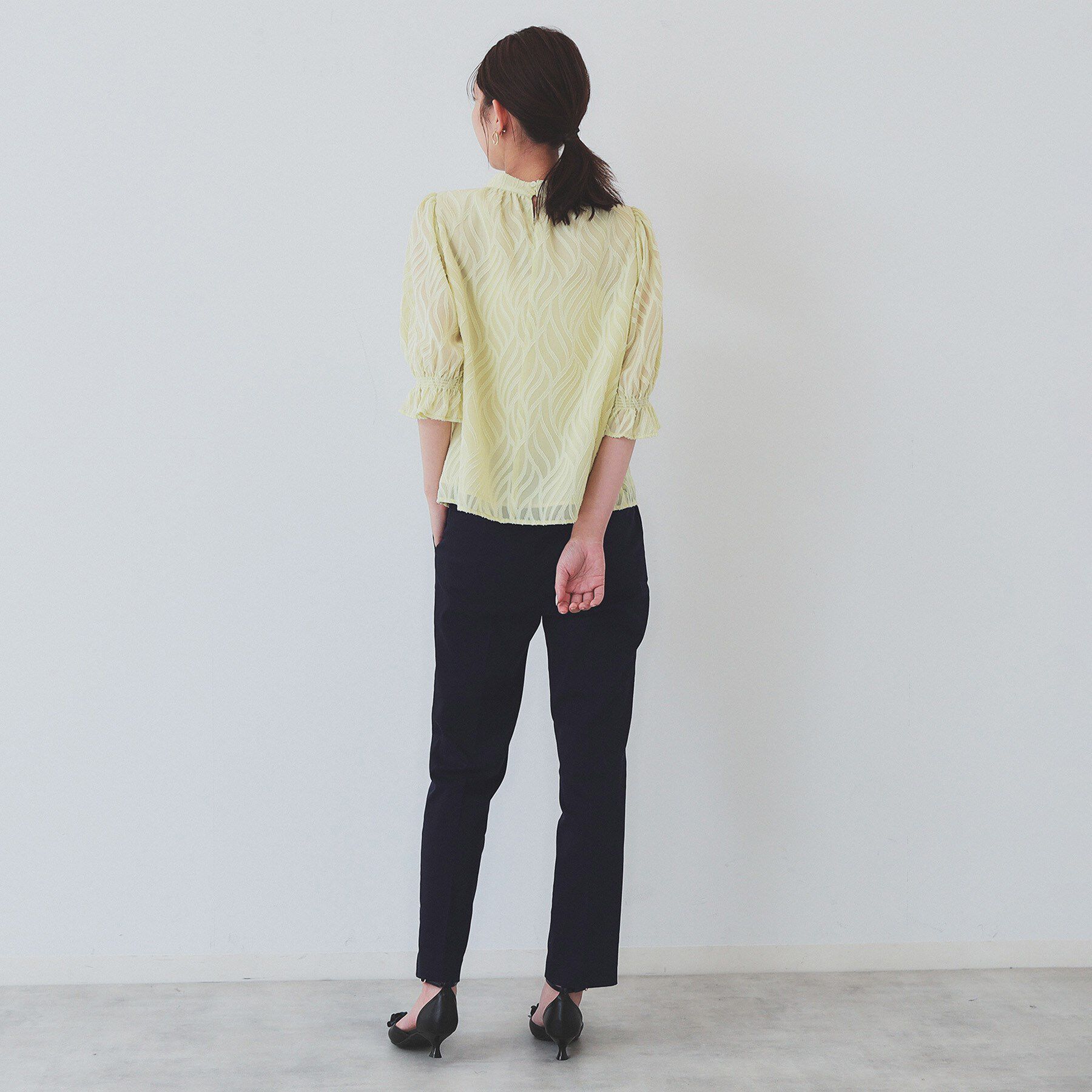 index「《6色展開/XS-LLサイズ》コンパクトストレッチテーパードパンツ【洗濯機洗い可/吸水速乾/透け防止」|その他|