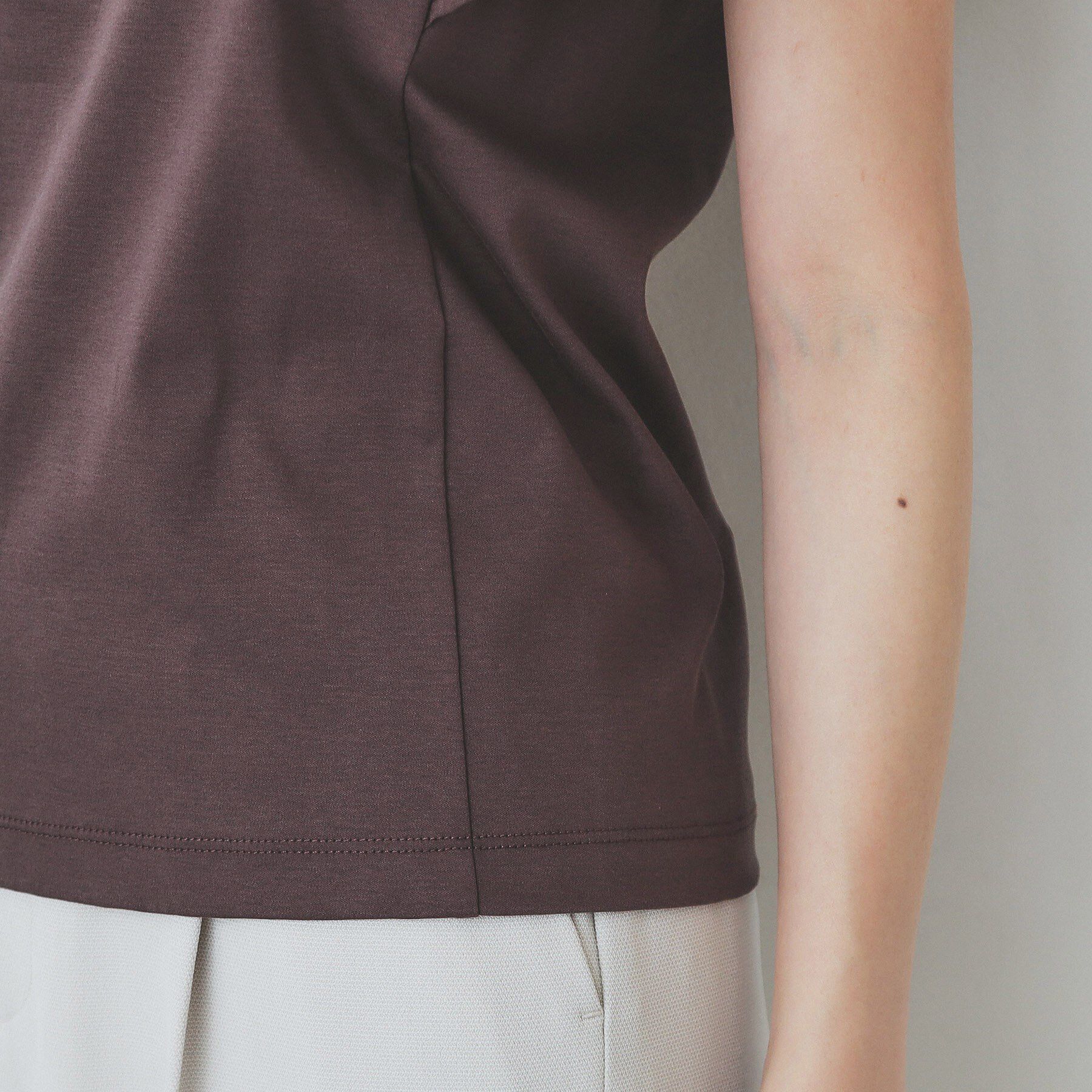 index「《美人百花掲載/XS-3Lサイズ》フレアスリーブバックシャントップス【接触冷感/UVケア/洗濯機洗い」|Tシャツ・カットソー|