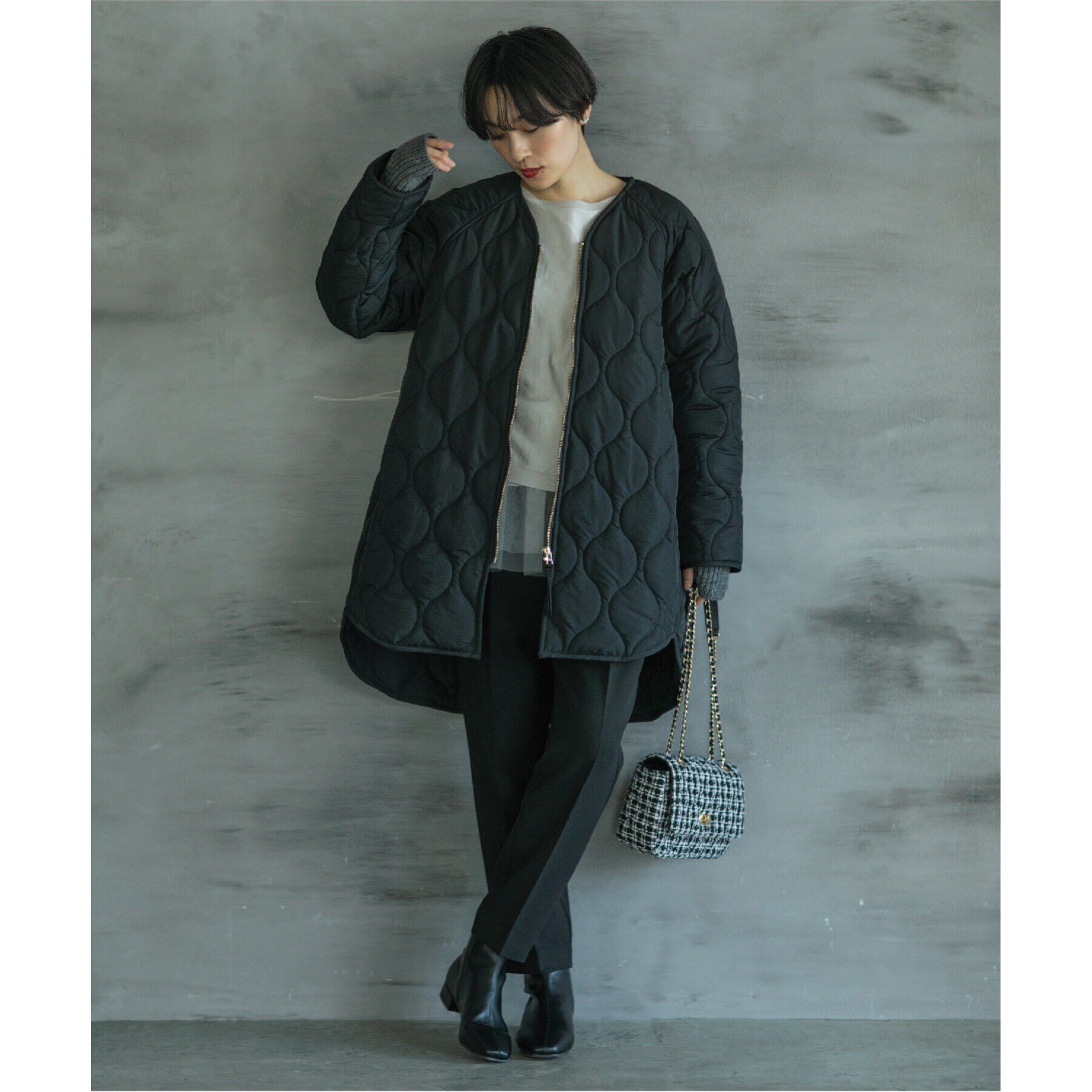 OPAQUE.CLIP「ネオサーモ（R） イージーテーパードパンツ【洗濯機洗い可／ストレッチ／イージーケア／蓄熱保温効果】」|その他|