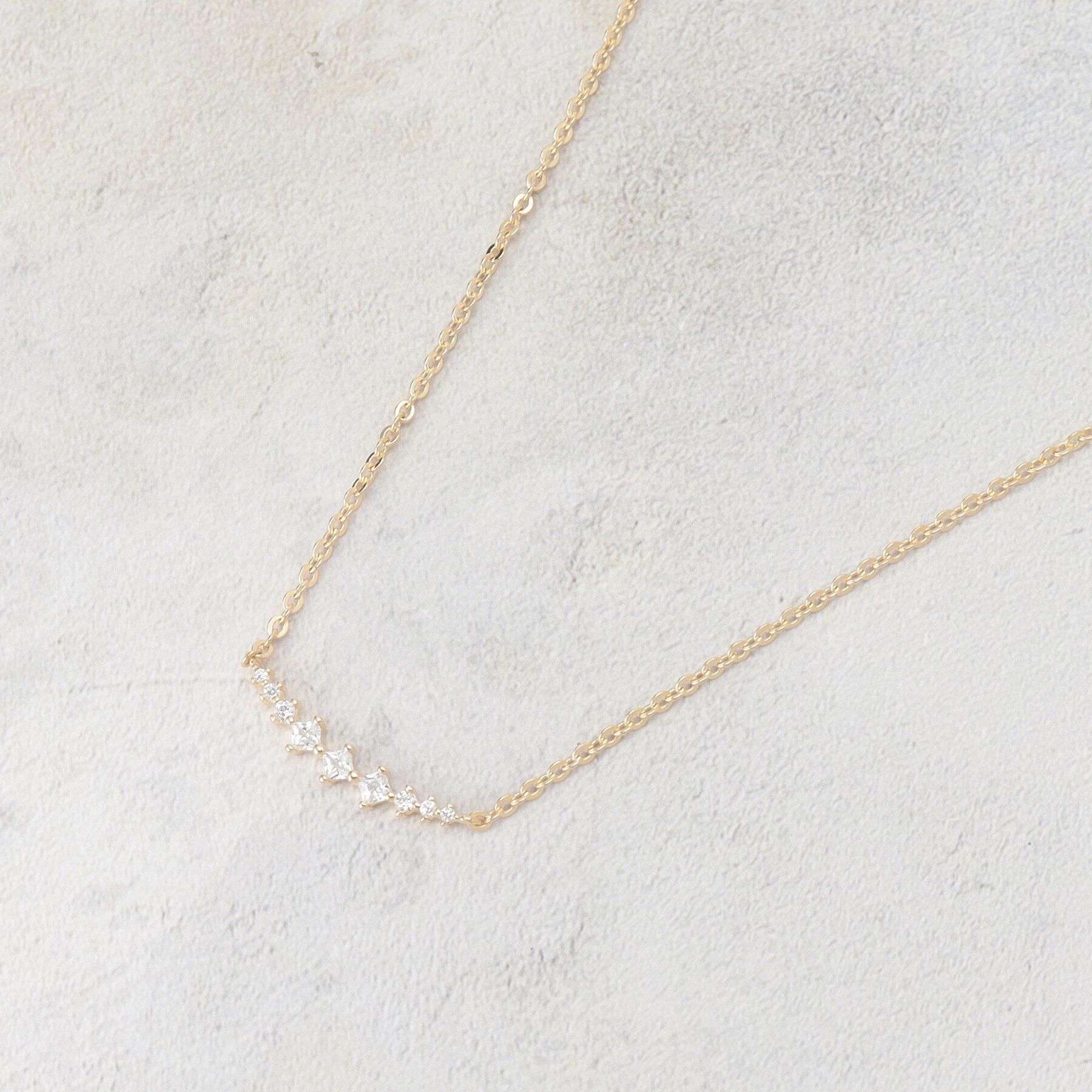 OPAQUE.CLIP「ビジューネックレス」|ネックレス|