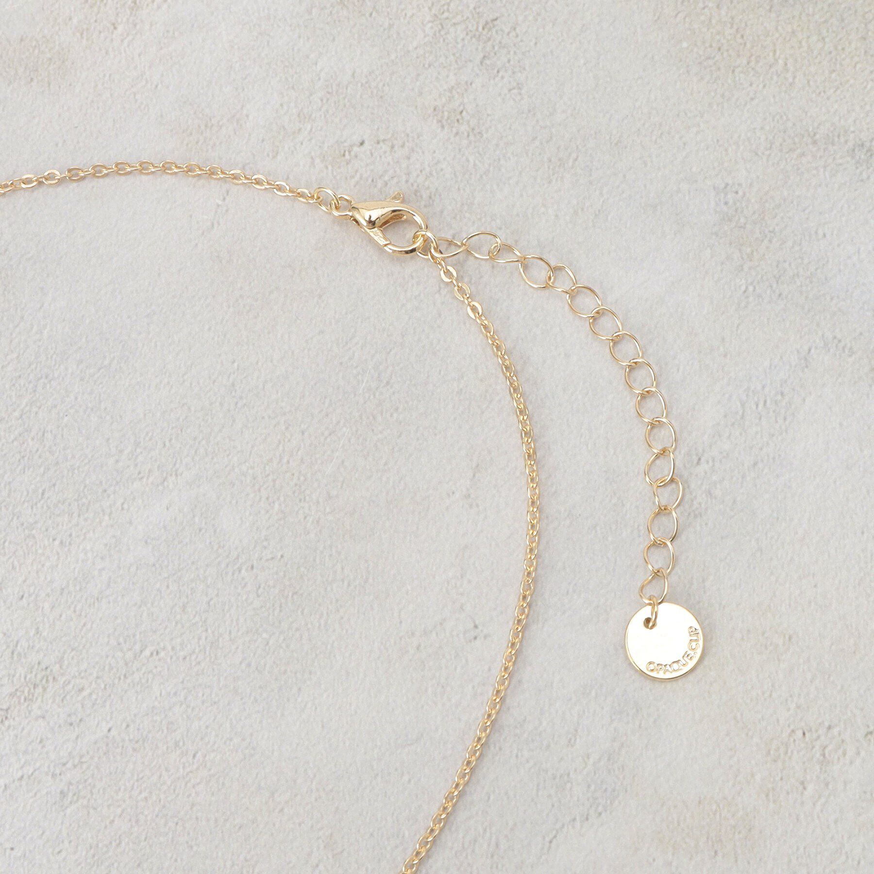 OPAQUE.CLIP「ビジューネックレス」|ネックレス|