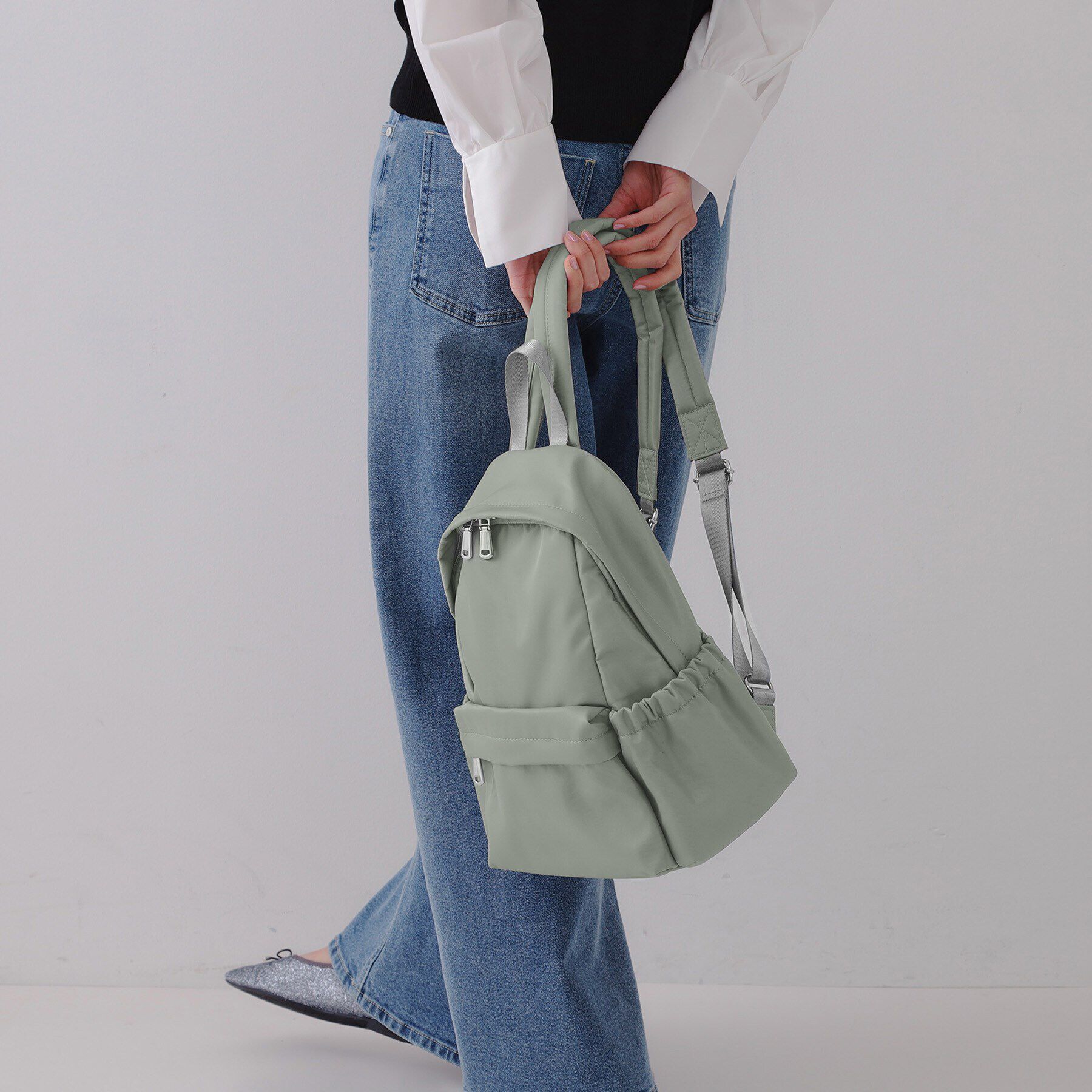 OPAQUE.CLIP「ナイロンコンパクトリュックサック」|リュック|