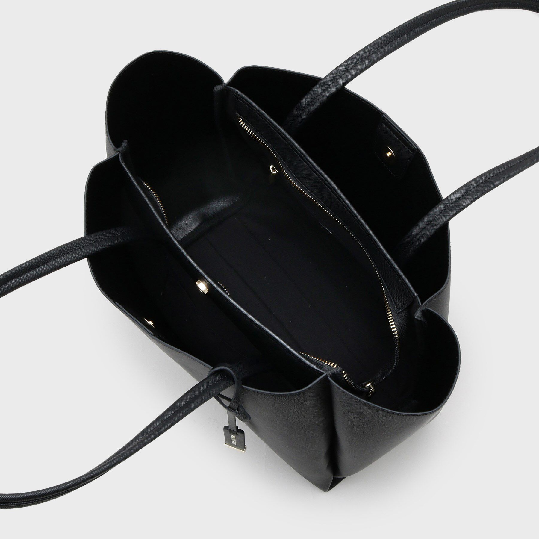 OPAQUE.CLIP「【軽量／A4サイズ対応】サフィアーノ調3層トートバッグ」|トートバッグ|