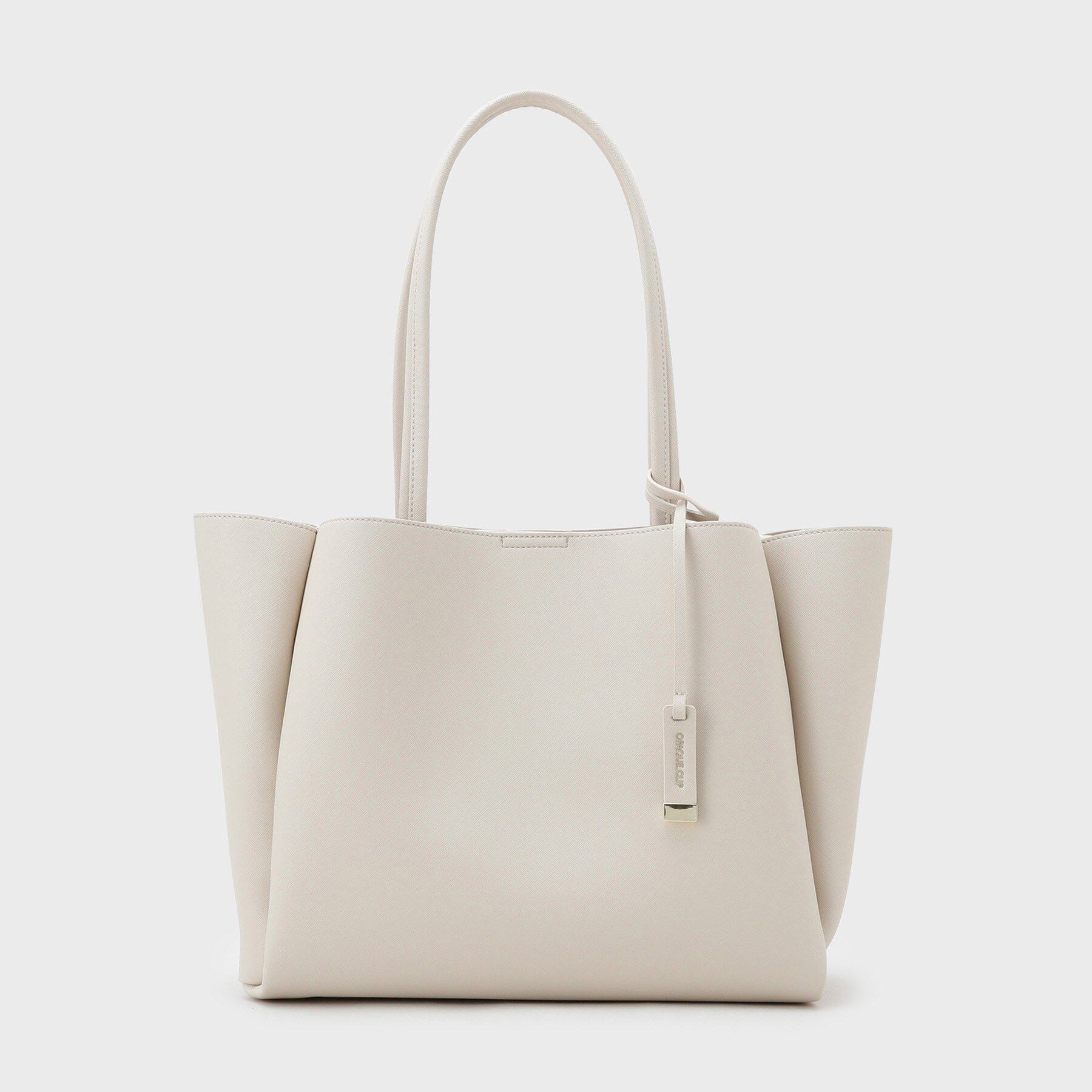 OPAQUE.CLIP「【軽量／A4サイズ対応】サフィアーノ調3層トートバッグ」|トートバッグ|