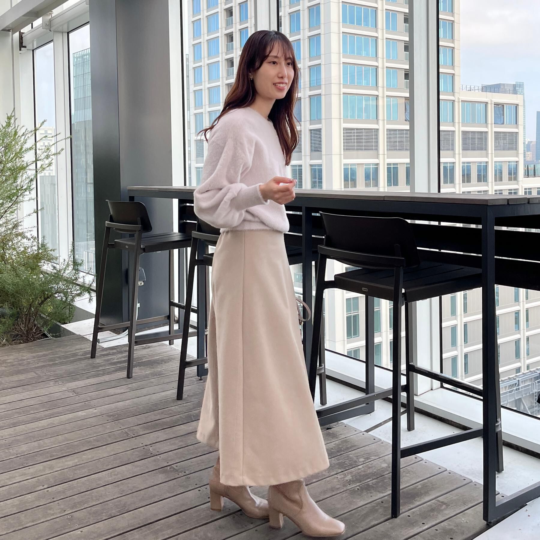 Couture broach「【前後2WAY】Springフェザーカーデトップス」|カーディガン|